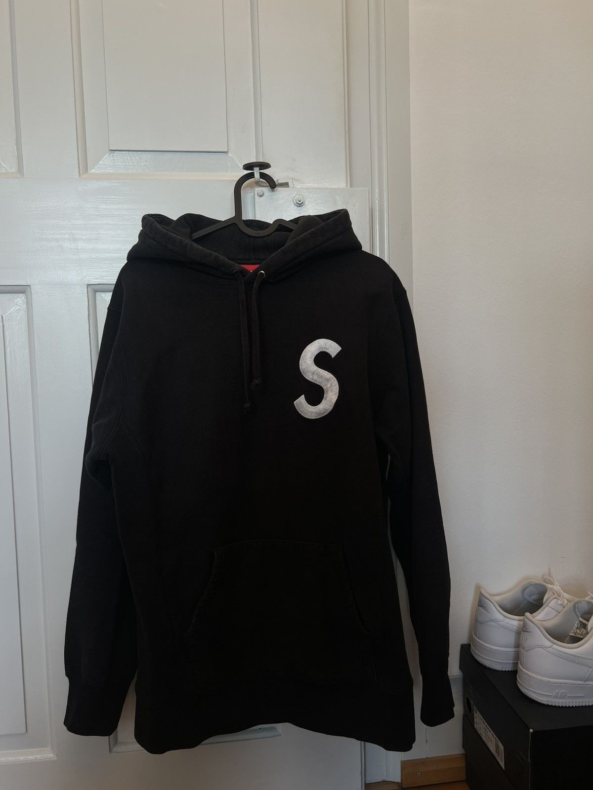 Supreme Supreme S Logo Hooded Sweatshirt FW15 Size US M / EU 48-50 / 2 - 2 Thumbnail