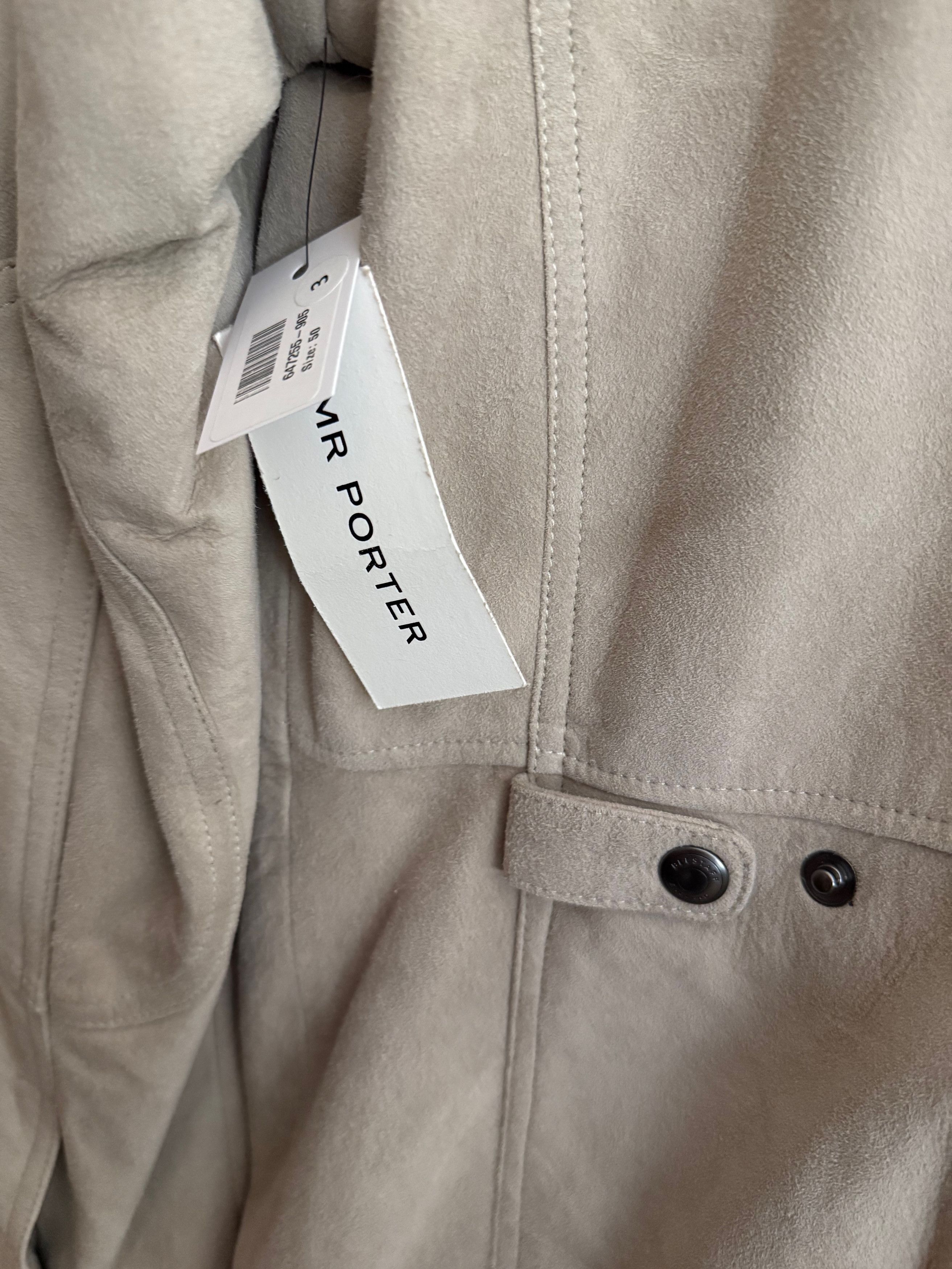 Belstaff Coveted, Badass New $2,500 BELSTAFF Beige Suede Field Jacket Size US M / EU 48-50 / 2 - 20 Thumbnail