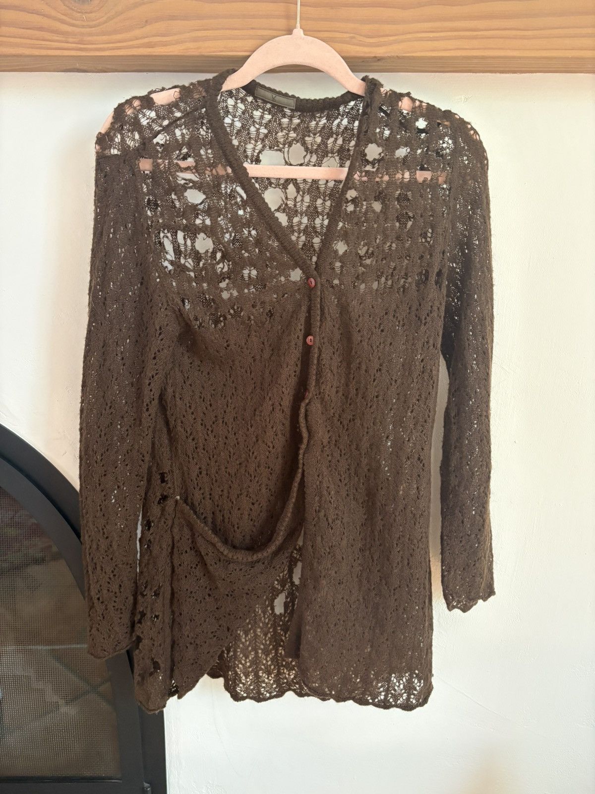 Yohji Yamamoto Yohji Yamamoto Y’s Loose Knit Cardigan Size M / US 6-8 / IT 42-44 - 1 Thumbnail