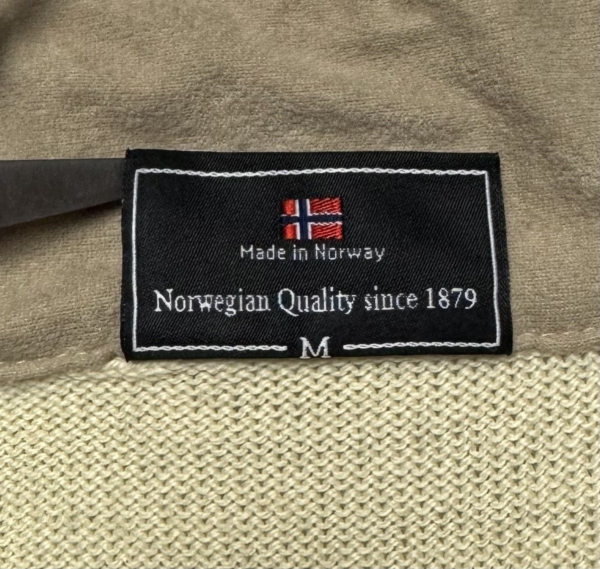 Dale Of Norway Dale Of Norway 1/4 Zip Wool Knit Sweater Geometrical Pattern Size M / US 6-8 / IT 42-44 - 11 Thumbnail