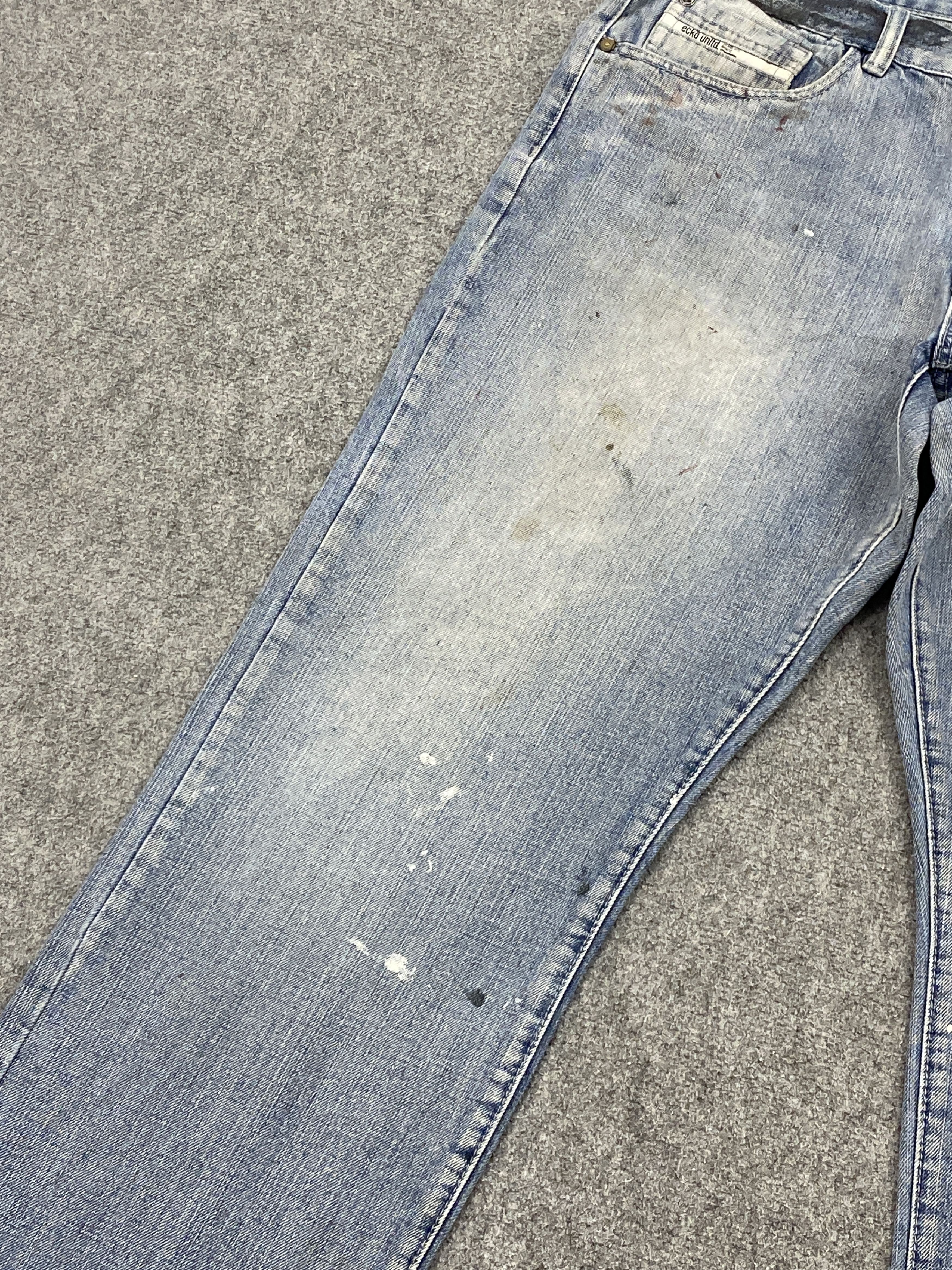 Ecko Unltd. Vintage Ecko Unltd Faded Blue Jeans DP2696 Size US 35 - 13 Thumbnail