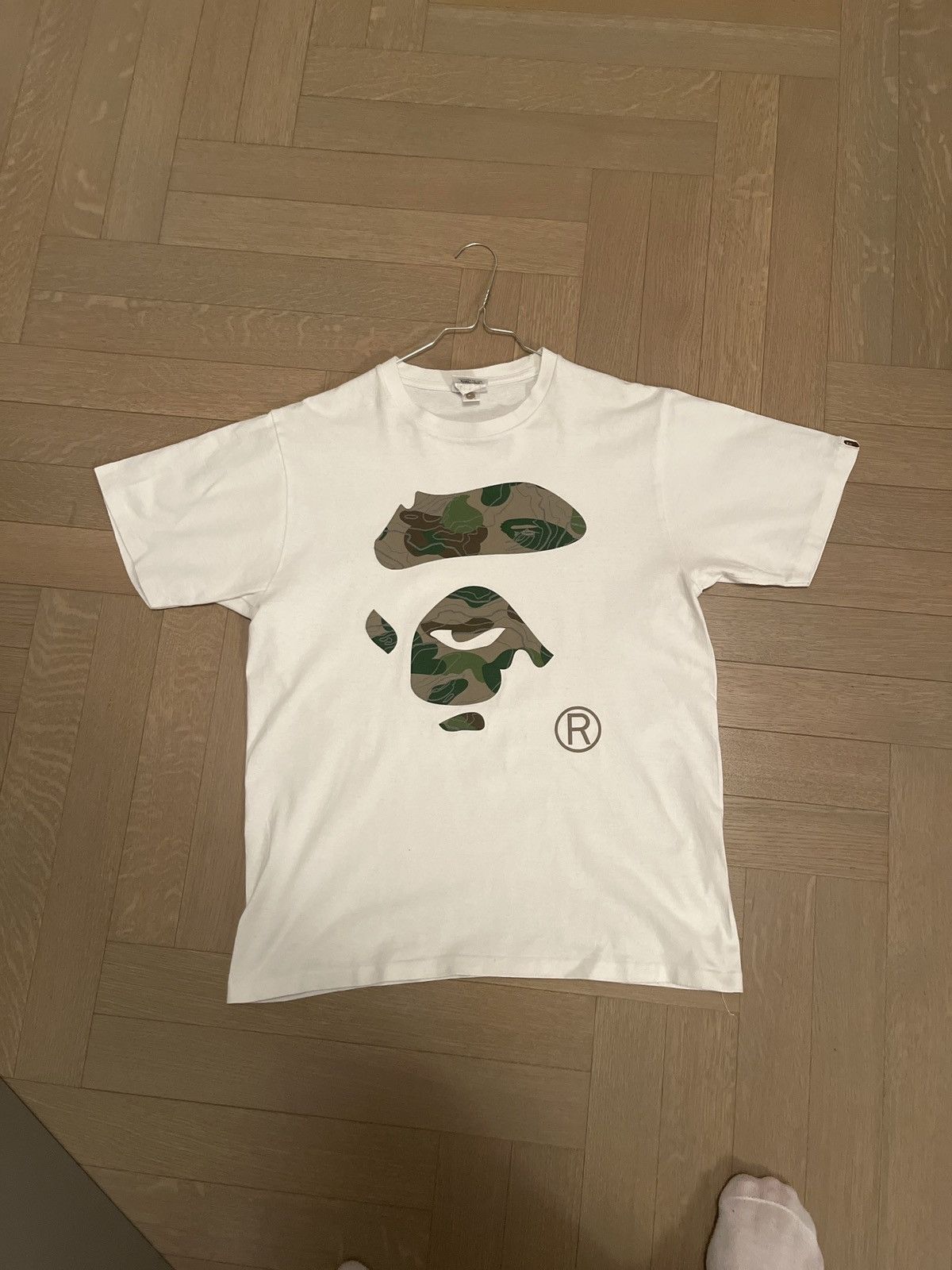 Bape- A Bathing Ape white t-shirt