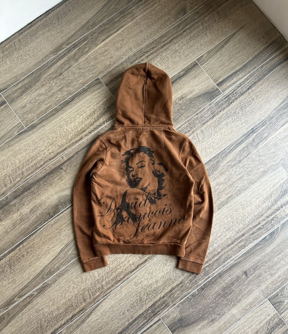 Japanese Brand × Vintage David Francois Merilyn Monroe Big logo y2k zip-hoodies Size US M / EU 48-50 / 2 - 1 Thumbnail
