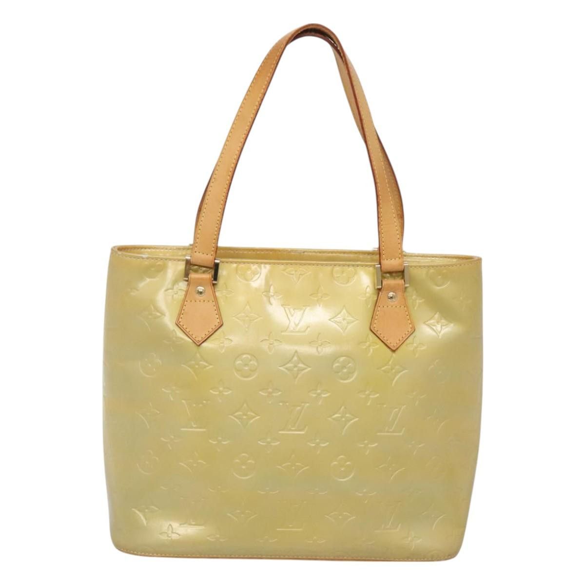 Louis Vuitton LOUIS VUITTON Monogram Vernis Houston Hand Bag Gris M91053 Size ONE SIZE - 13 Thumbnail