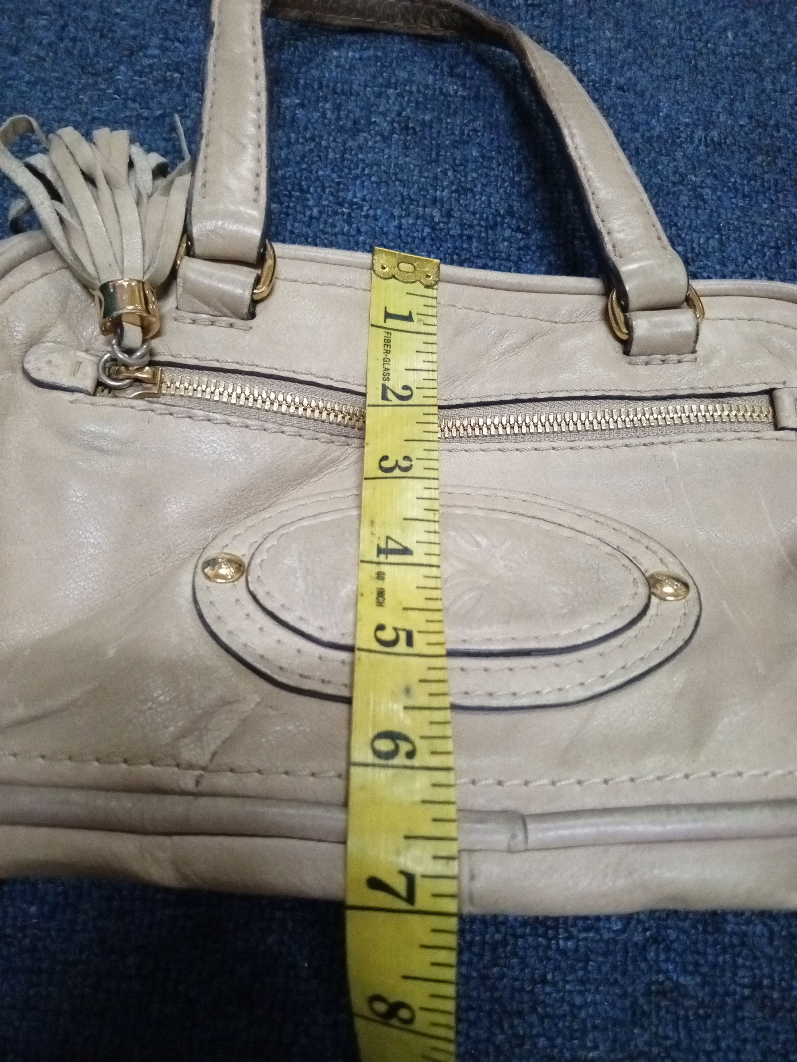 Loewe LOEWE 340712 BEIGE LEATHER HANDLE BAGS Size ONE SIZE - 17 Thumbnail
