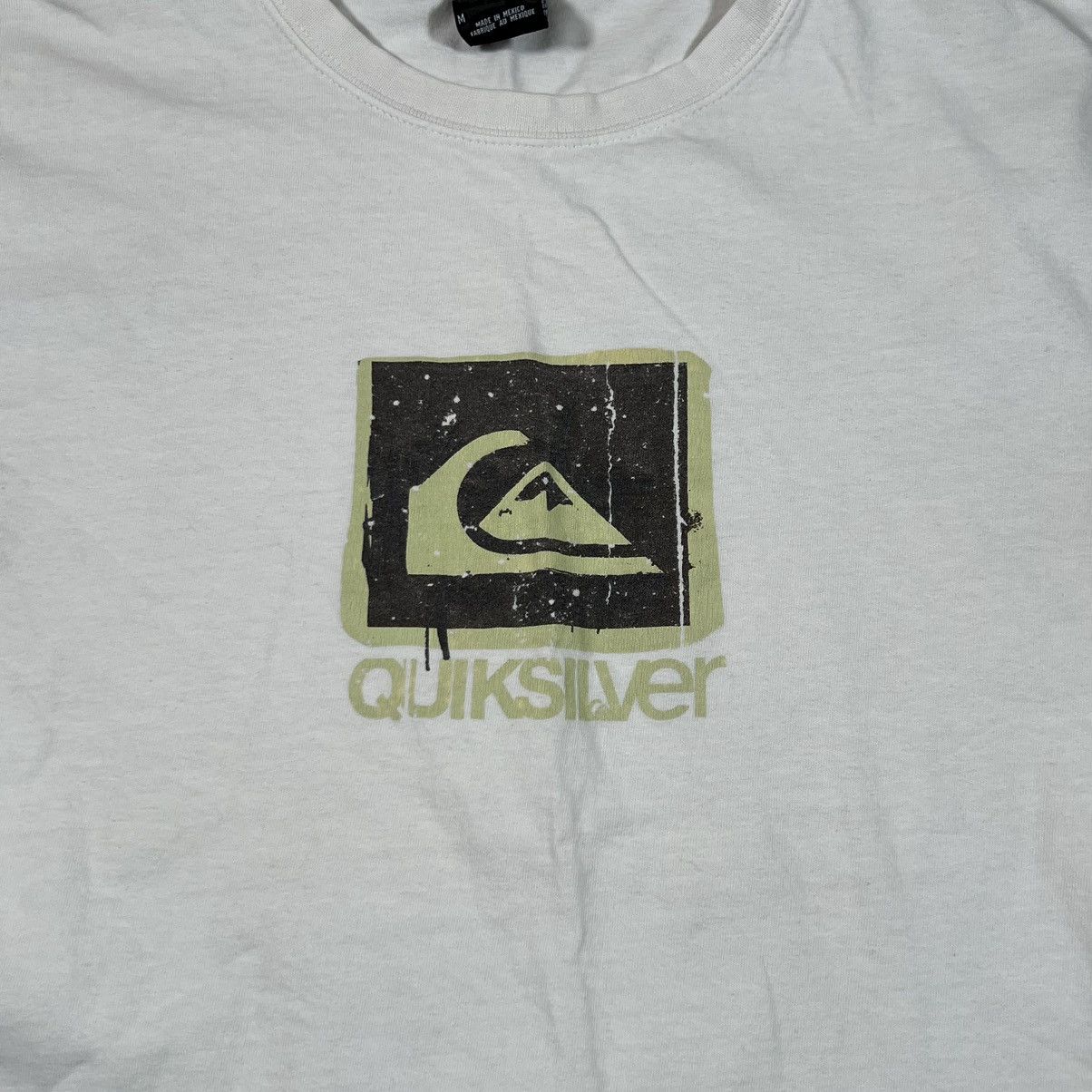 Quicksilver × Quiksilver × Vintage Vintage Quicksilver T Shirt Mens M Logo Graphic Surf Skate Size US M / EU 48-50 / 2 - 2 Thumbnail