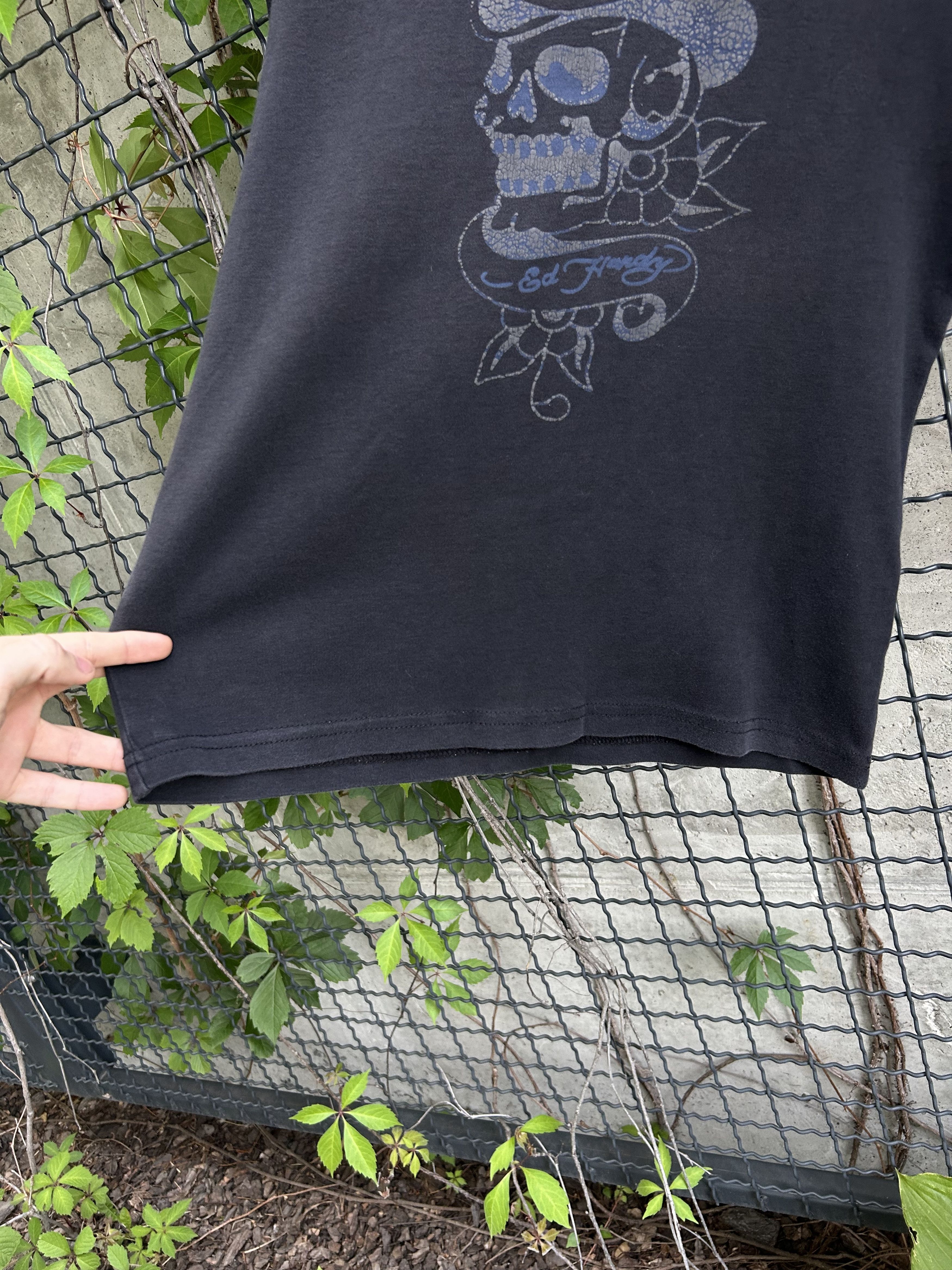 Ed Hardy Vintage 2000s Ed Hardy by Christian Audigier Tattoo T-shirt Size US S / EU 44-46 / 1 - 9 Thumbnail