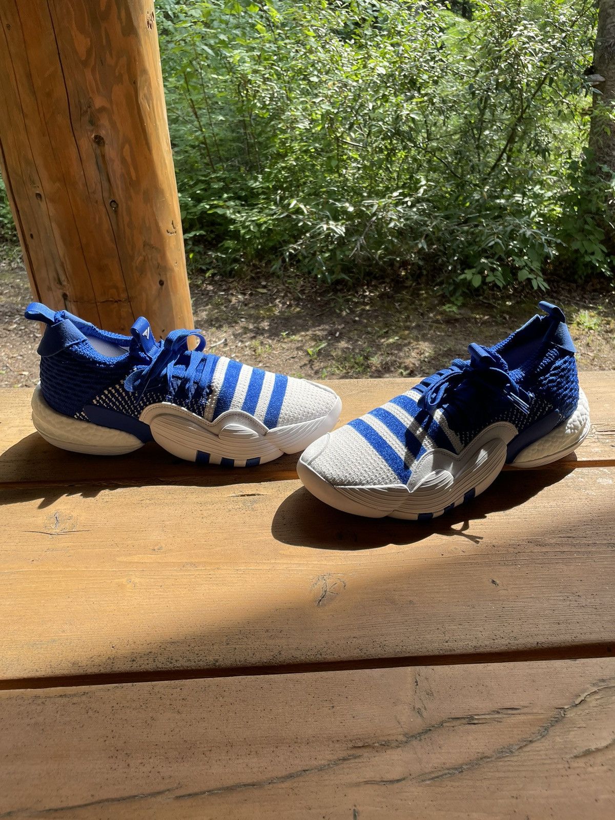 Adidas Trae young 2.0 royal blue Size US 11.5 / EU 44-45 - 4 Thumbnail