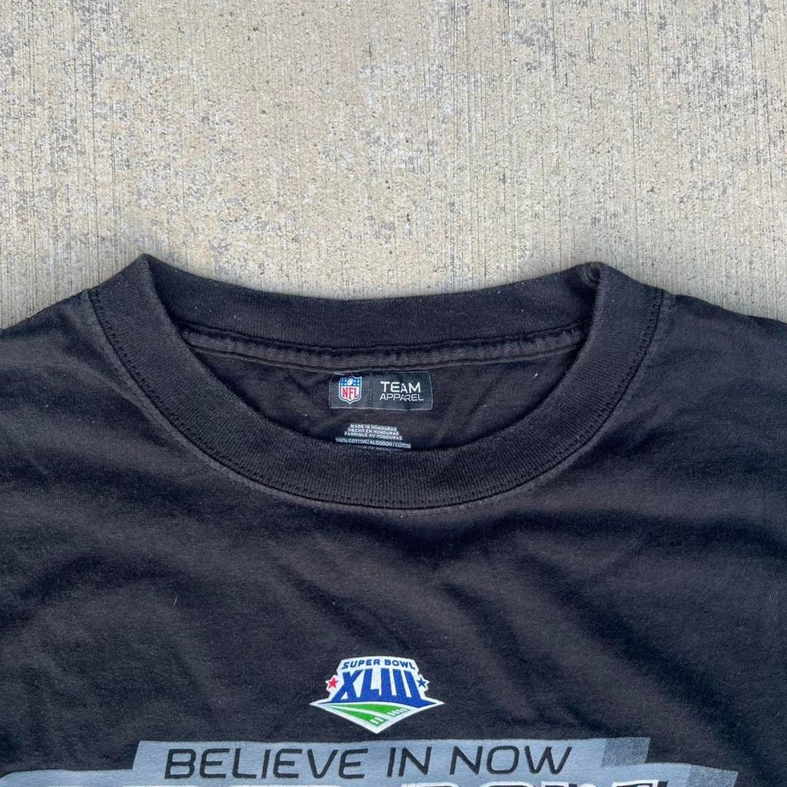 NFL NFL Steelers Championship Six Super Bowl Win Black T-Shirt Size US L / EU 52-54 / 3 - 3 Thumbnail