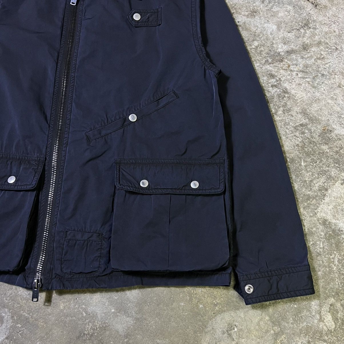 Other NYUZELESS Japan - Down-Lined Rider Jacket - Navy Blue Size US L / EU 52-54 / 3 - 3 Thumbnail