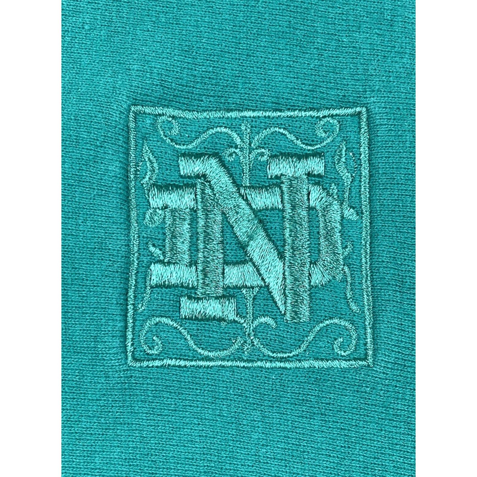 Champion VINTAGE Champion Notre Dame Irish Sweatshirt XL Green Reverse Weave Long Sleeve Pullover College Football Mens Size US XL / EU 56 / 4 - 3 Thumbnail