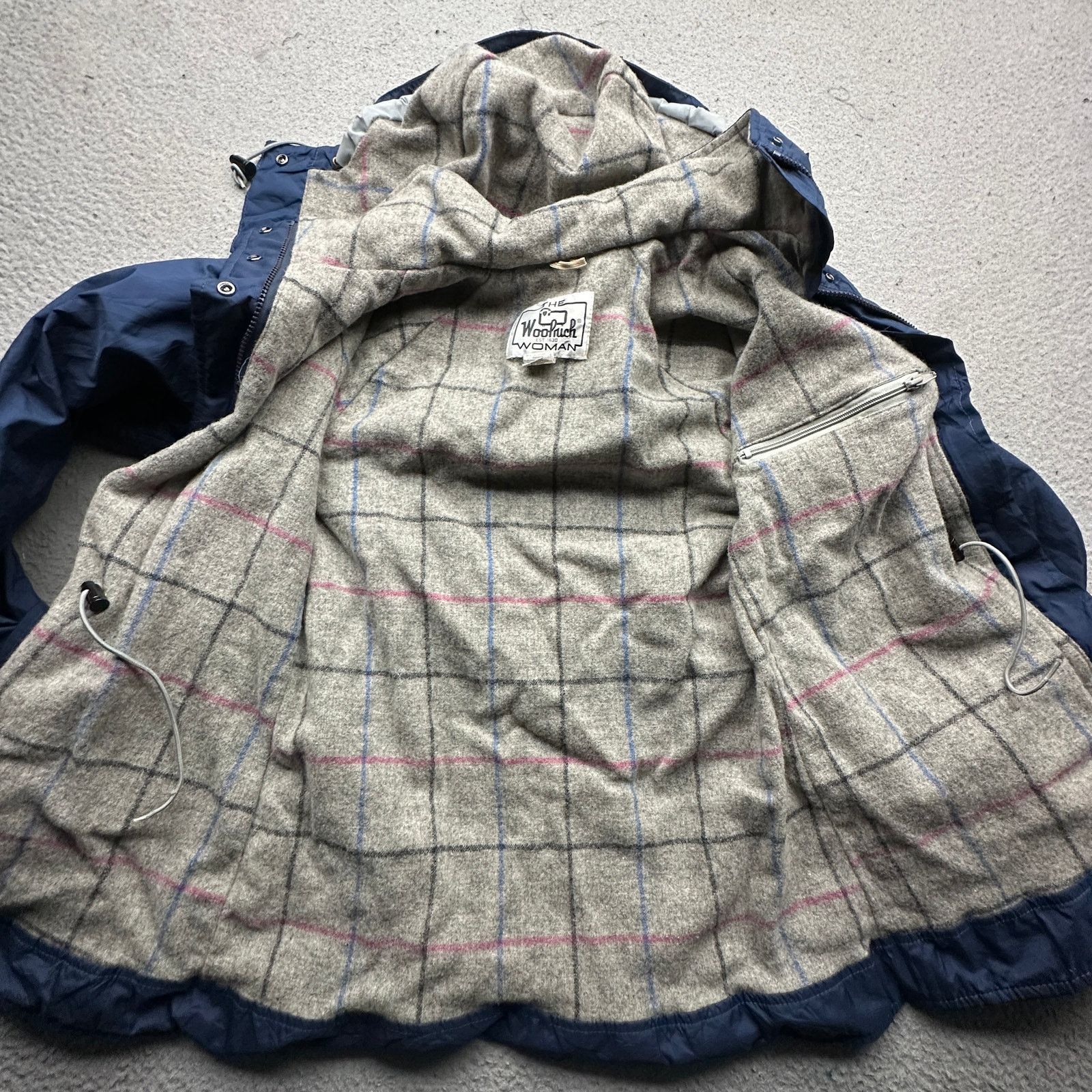 Other Vintage The Woolrich Woman Parka Jacket Small Flannel Lined Size S / US 4 / IT 40 - 9 Thumbnail