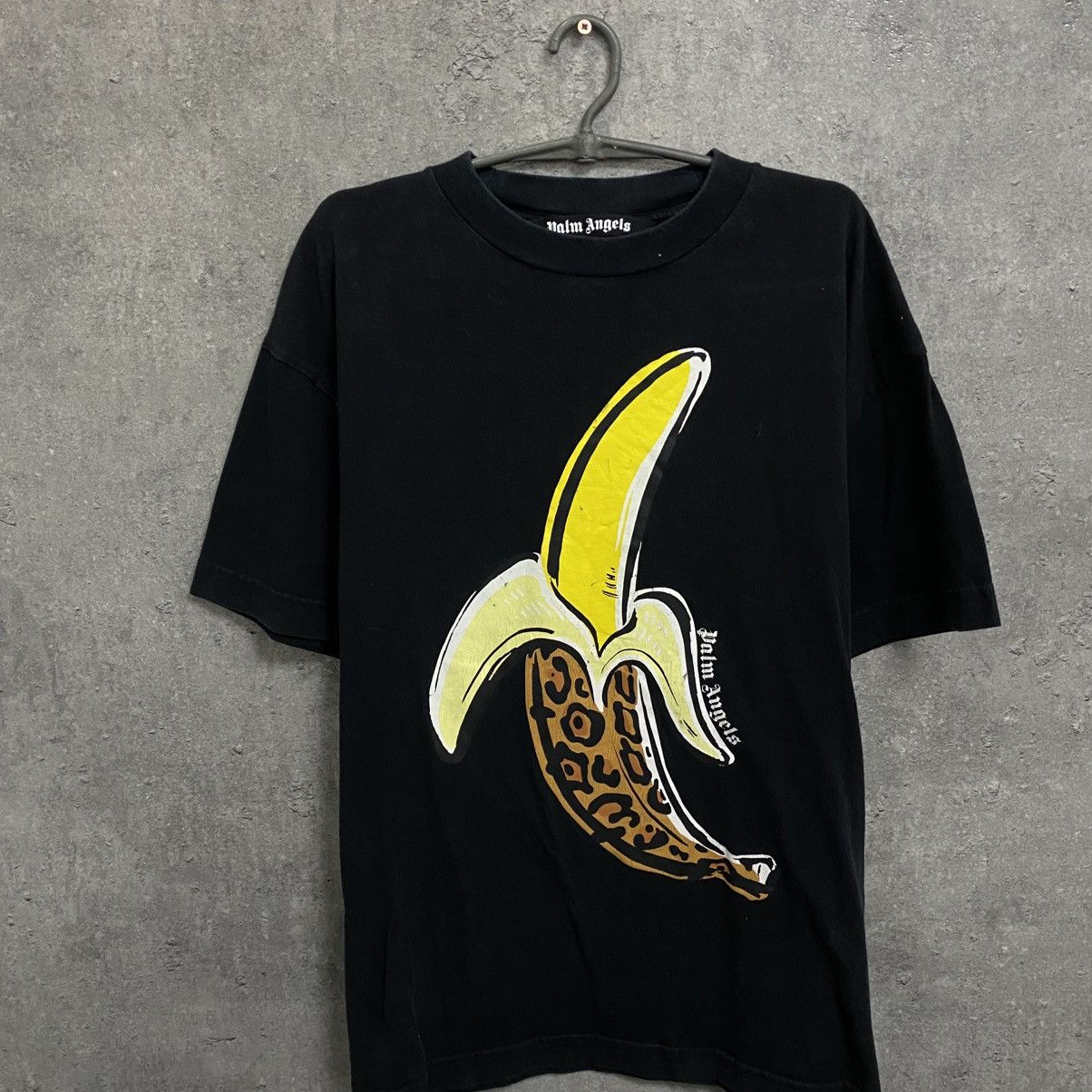 Palm Angels Palm Angels T-Shirt Banana Big Logo Size US L / EU 52-54 / 3 - 5 Thumbnail