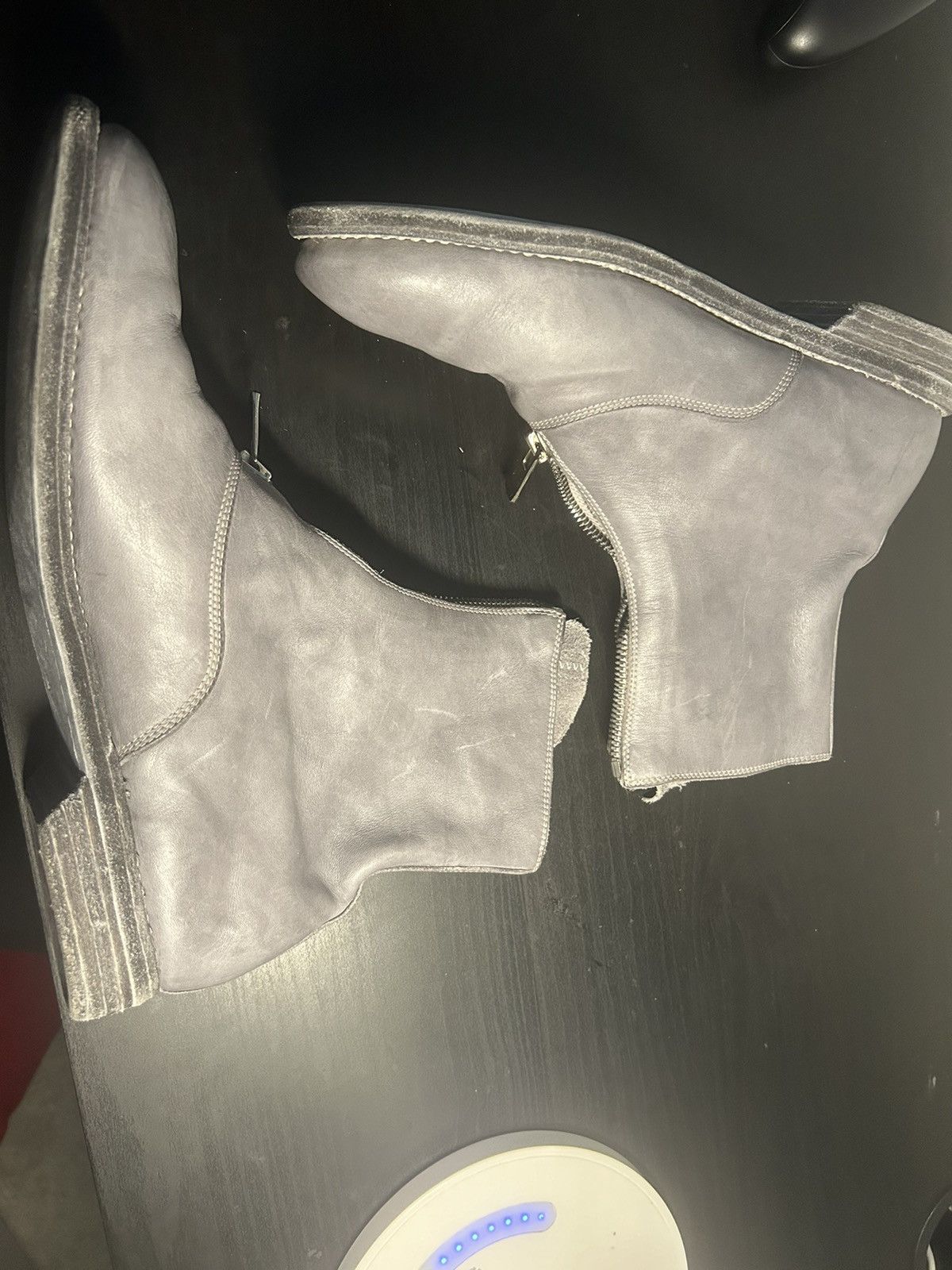 Guidi Guidi grey front zipper boots Size US 10 / EU 43 - 5 Thumbnail