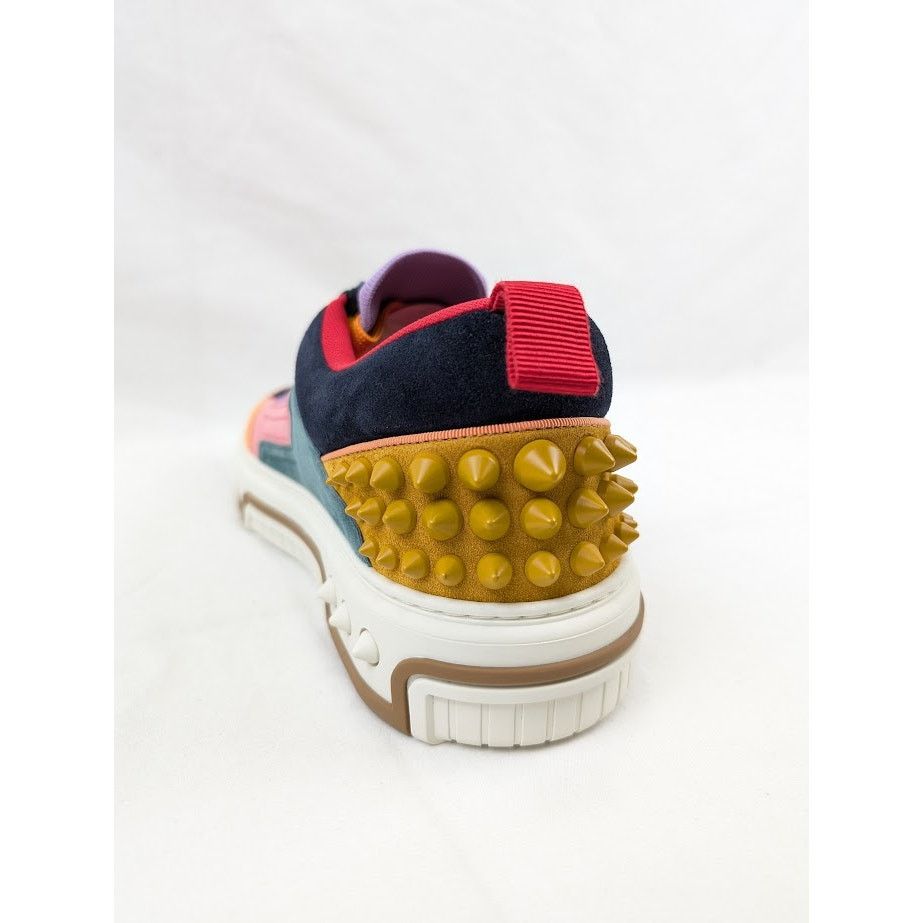 Christian Louboutin o1rshd1 Q:2 / Astro Loubi Flat Sneakers in Multi Foam/Navy Size US 11 / EU 44 - 10 Thumbnail