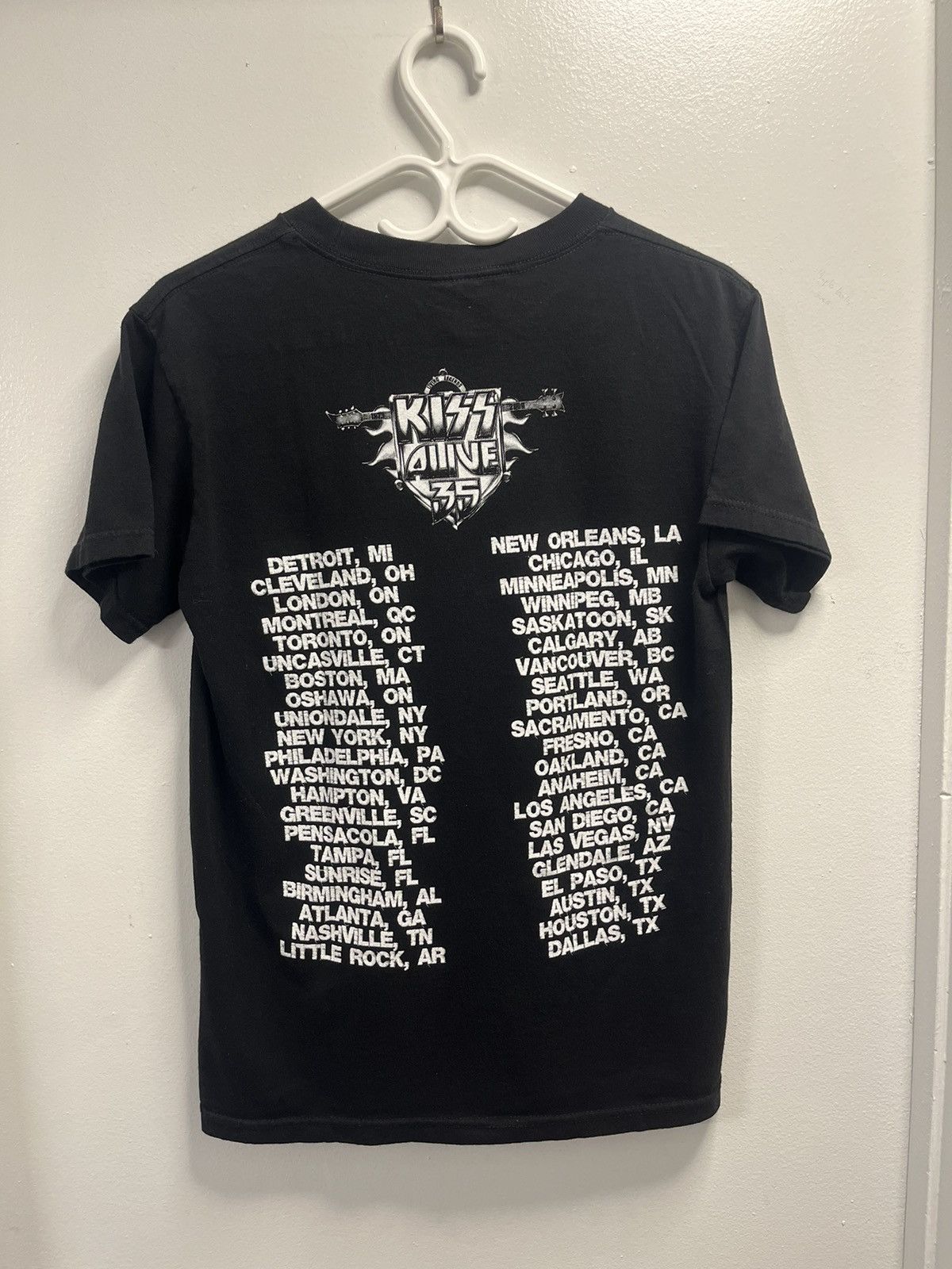 KISS × Vintage Kiss Alive 35 2009 Tour T-Shirt Size US S / EU 44-46 / 1 - 3 Thumbnail