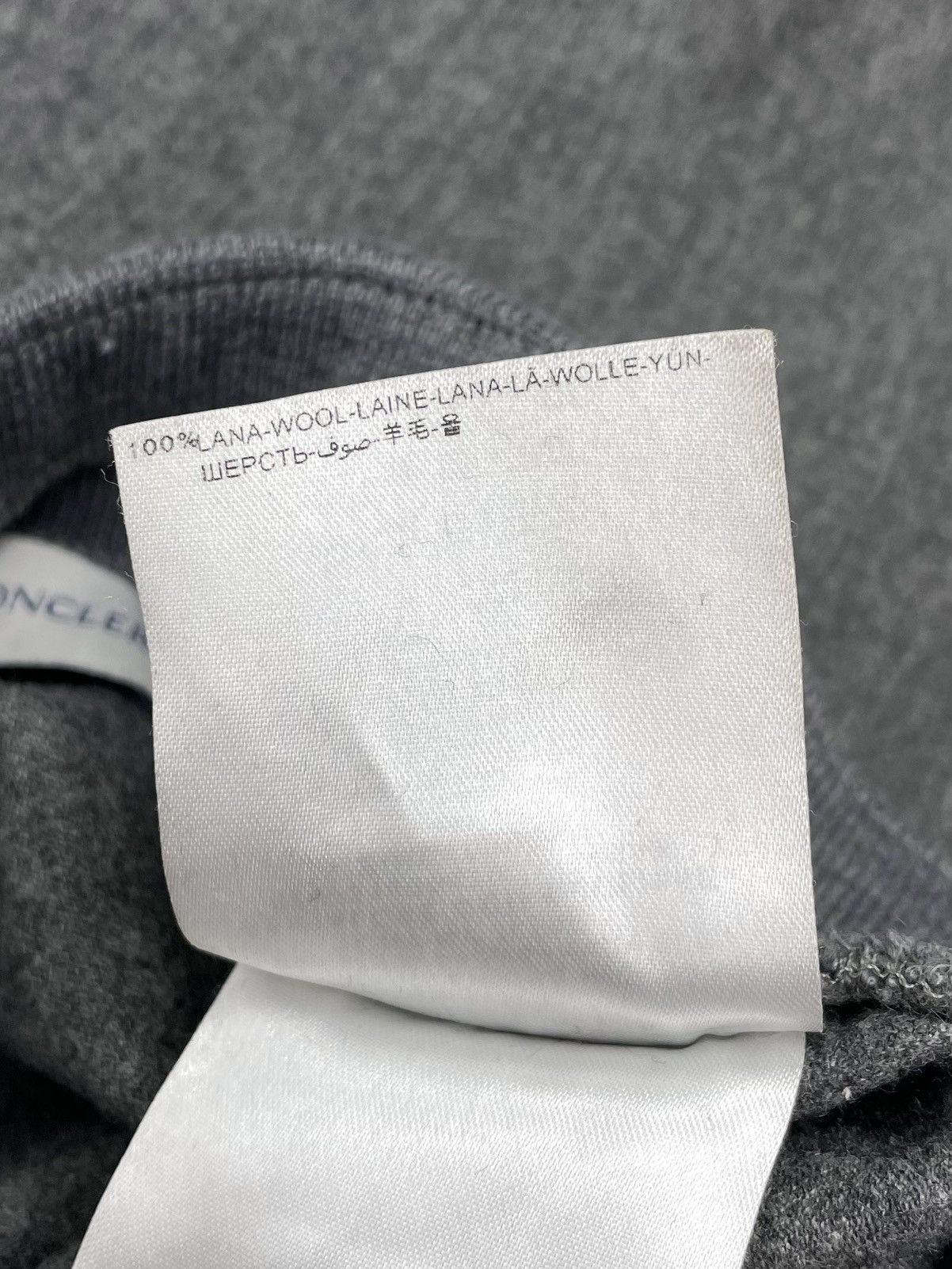 Moncler Moncler 100% Virgin Wool Knit Joggers – Grey – Size IT 40 Size 27" / US 4 / IT 40 - 14 Thumbnail