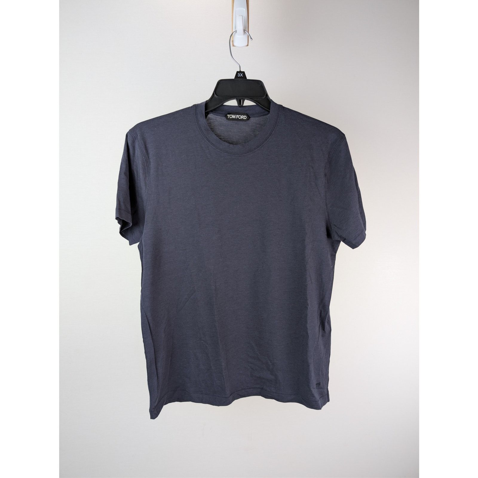 Tom Ford o1rshd1 CC20 T-Shirt in Navy Size US M / EU 48-50 / 2 - 2 Thumbnail