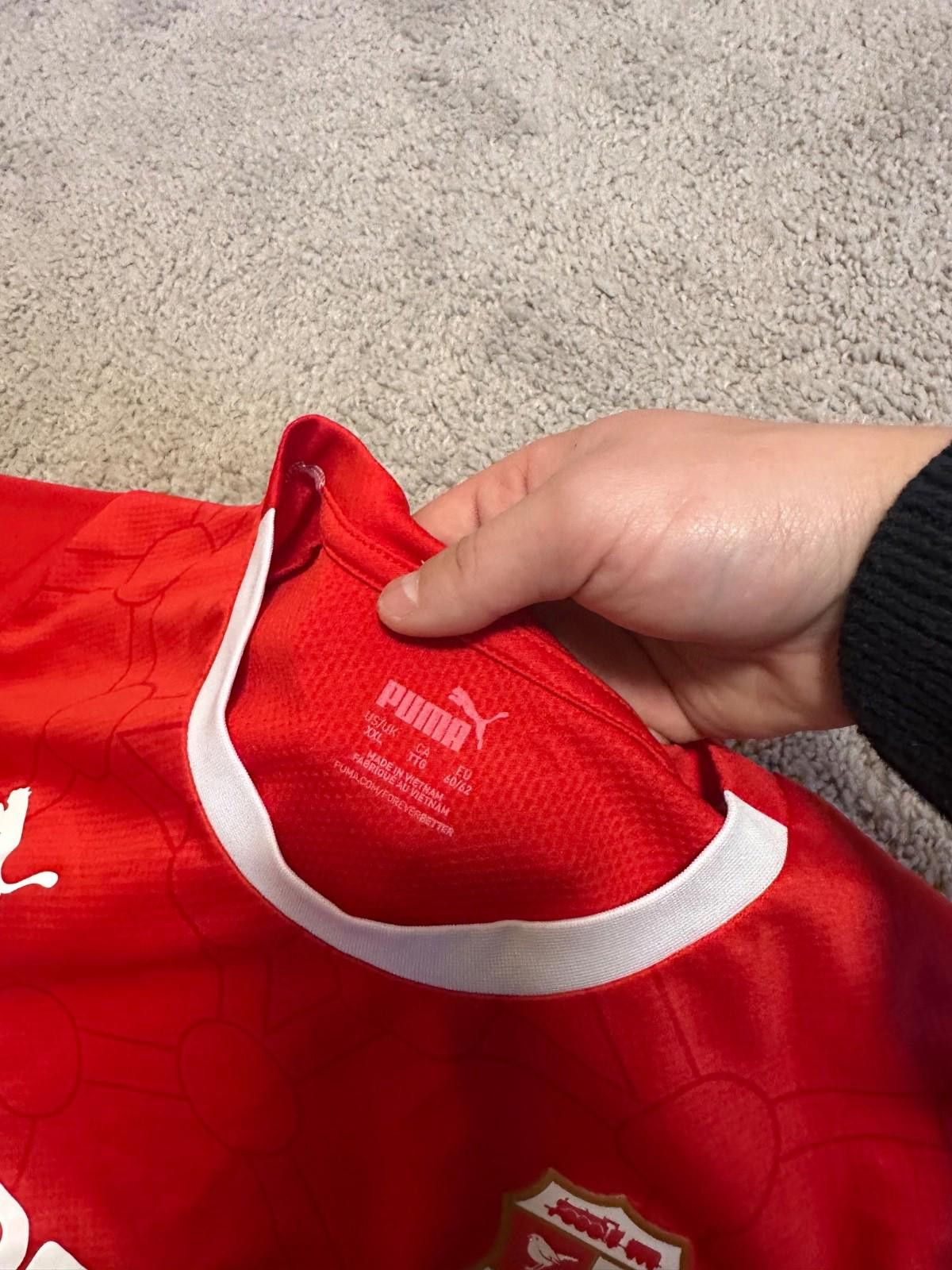 Puma Swindon Town FC 2023/24 Hom Football Shirt Soccer Jersey XXL Size US XXL / EU 58 / 5 - 5 Thumbnail