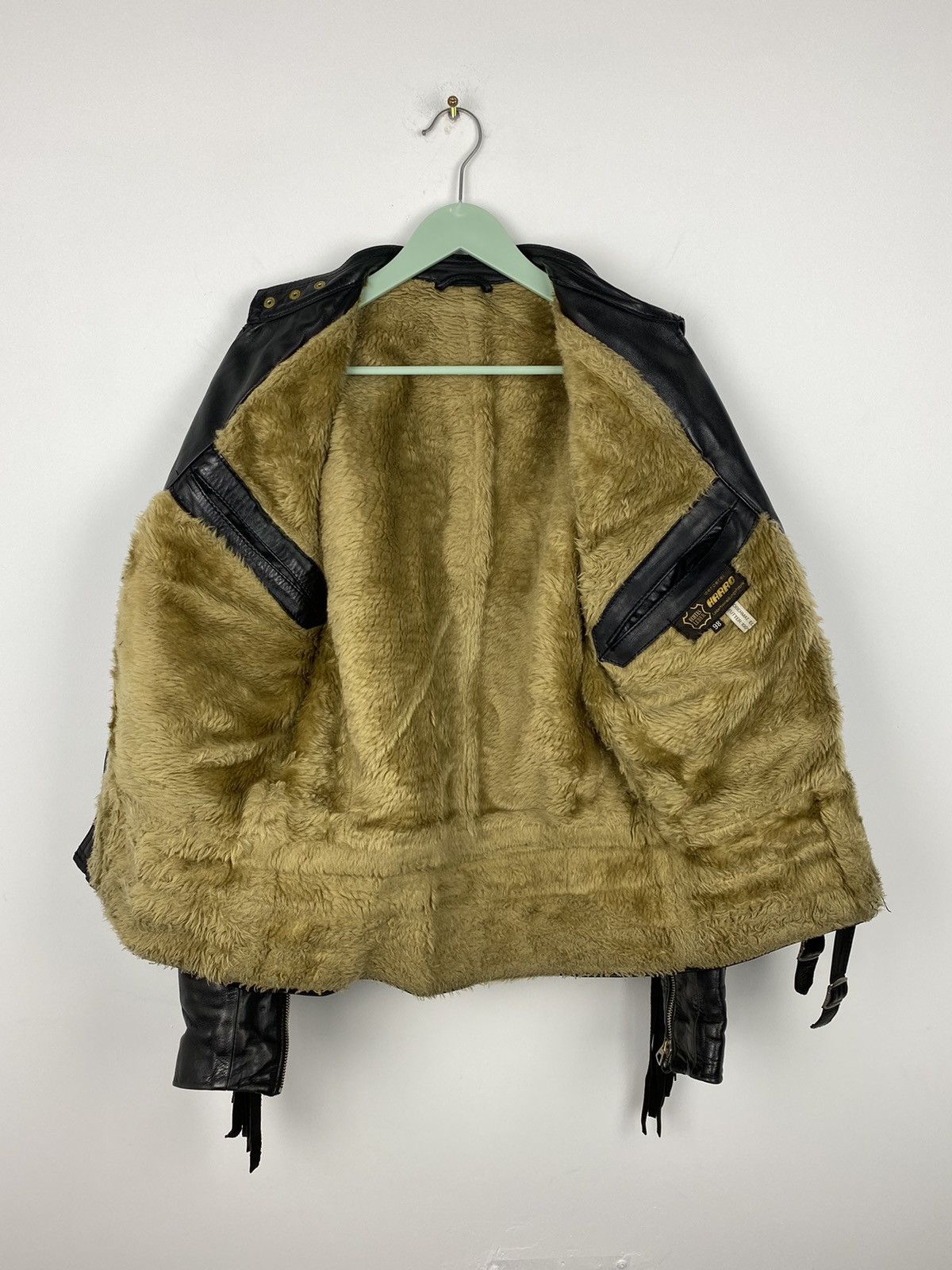 Vintage Vintage Harro Western Black Leather Jacket Motorcycle Y2K Size US L / EU 52-54 / 3 - 16 Thumbnail