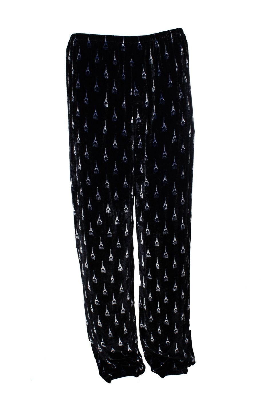 Balenciaga Balenciaga, black velour eiffeltower pyjama suit Size US L / EU 52-54 / 3 - 8 Thumbnail