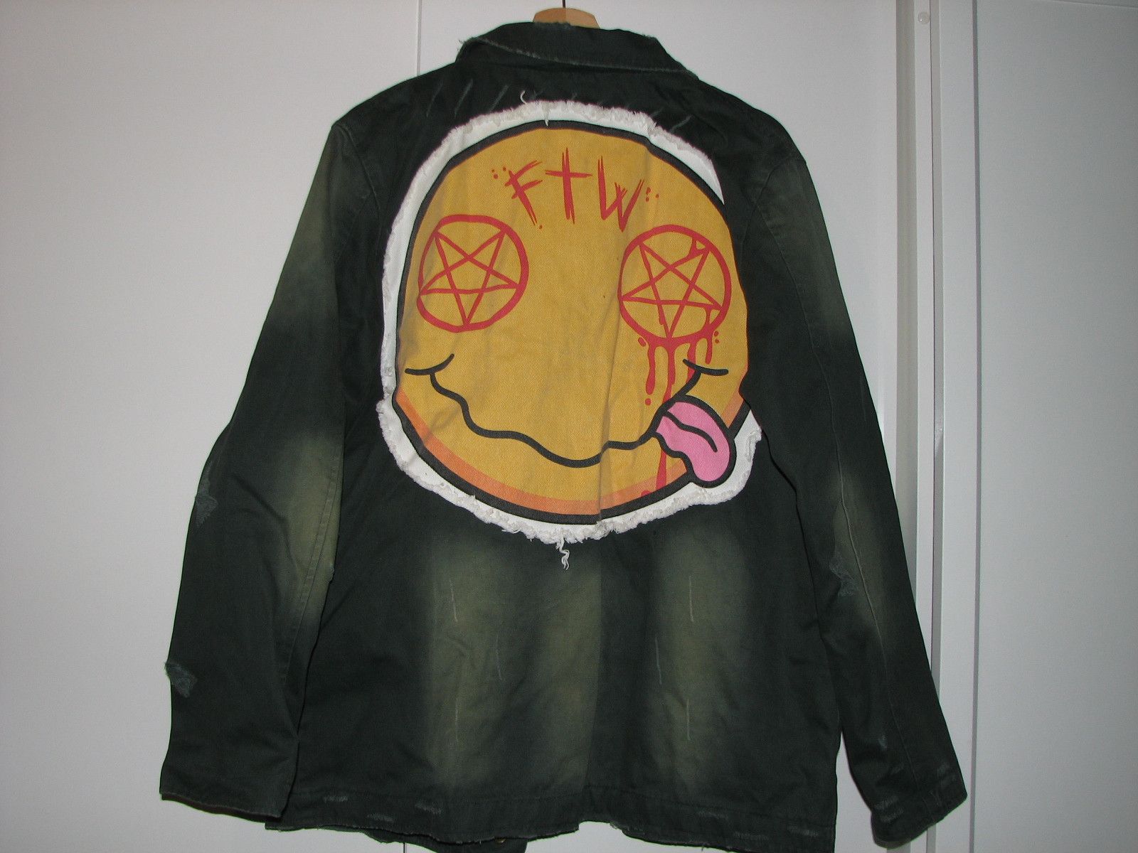 image of Drop Dead Clothing Drop Dead Nevermind Jacket in Blue, Men's (Size Medium)