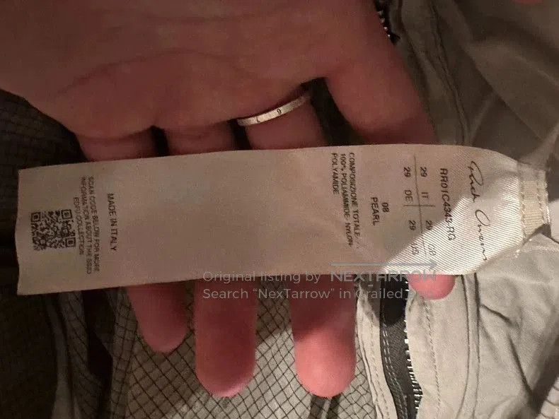 Rick Owens Rick Owens 23ss Banana Cargo Pants. Size US 29 - 5 Thumbnail