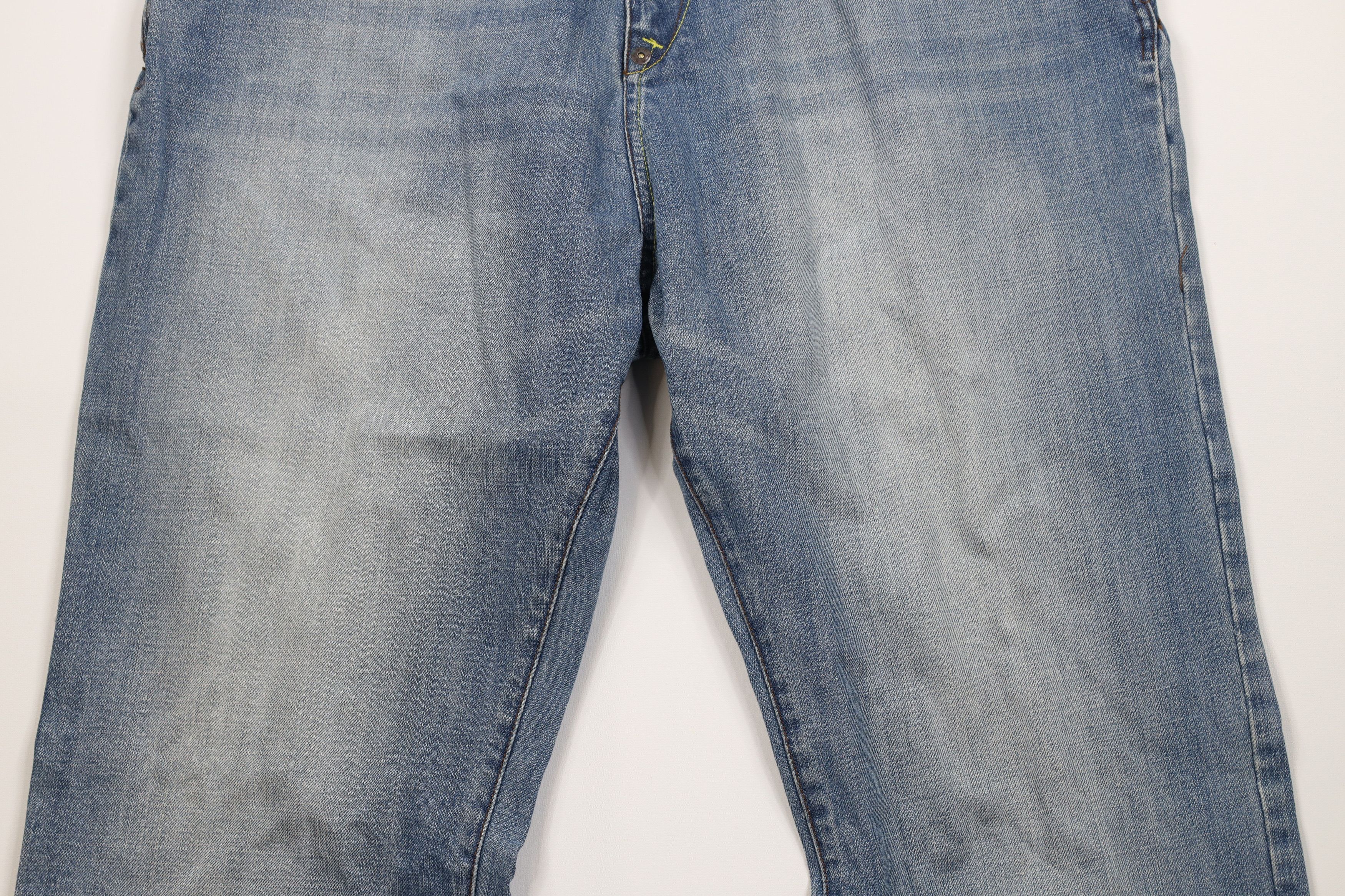 Vintage Vintage Y2K Streetwear Wide Leg Denim Jeans Blue Cotton Size US 42 / EU 58 - 3 Thumbnail