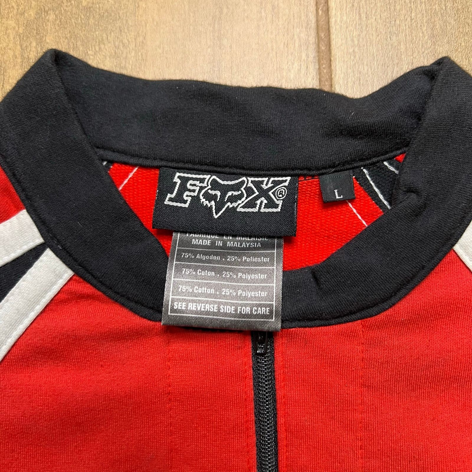 Fox Racing Fox Racing Premium Red/Black Cycling Jersey Sz L Rare VTG Size US L / EU 52-54 / 3 - 3 Thumbnail