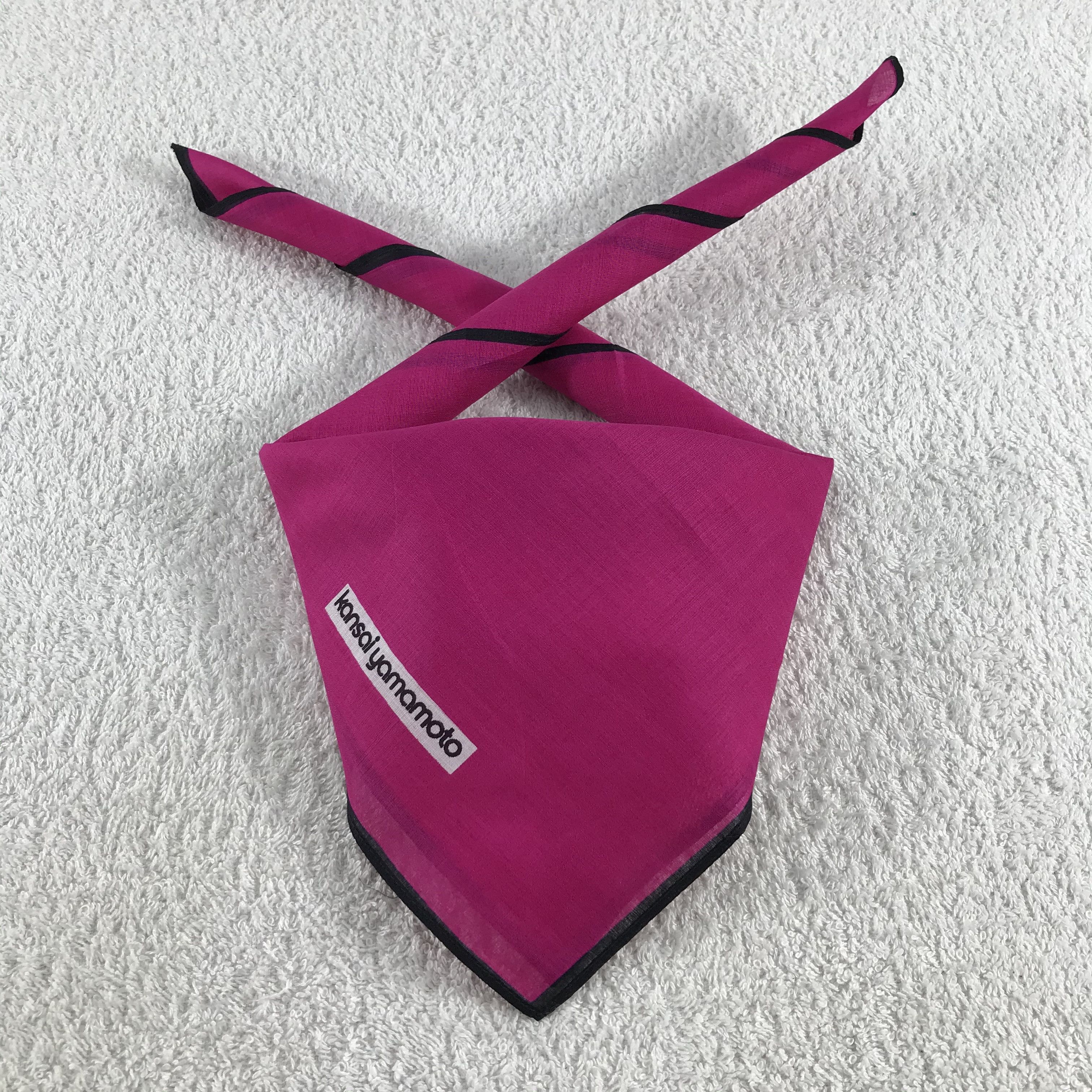 Kansai Yamamoto × Vintage Kansai Yamamoto Bandana / Handkerchief / Neckerchief - S340 Size ONE SIZE - 3 Thumbnail