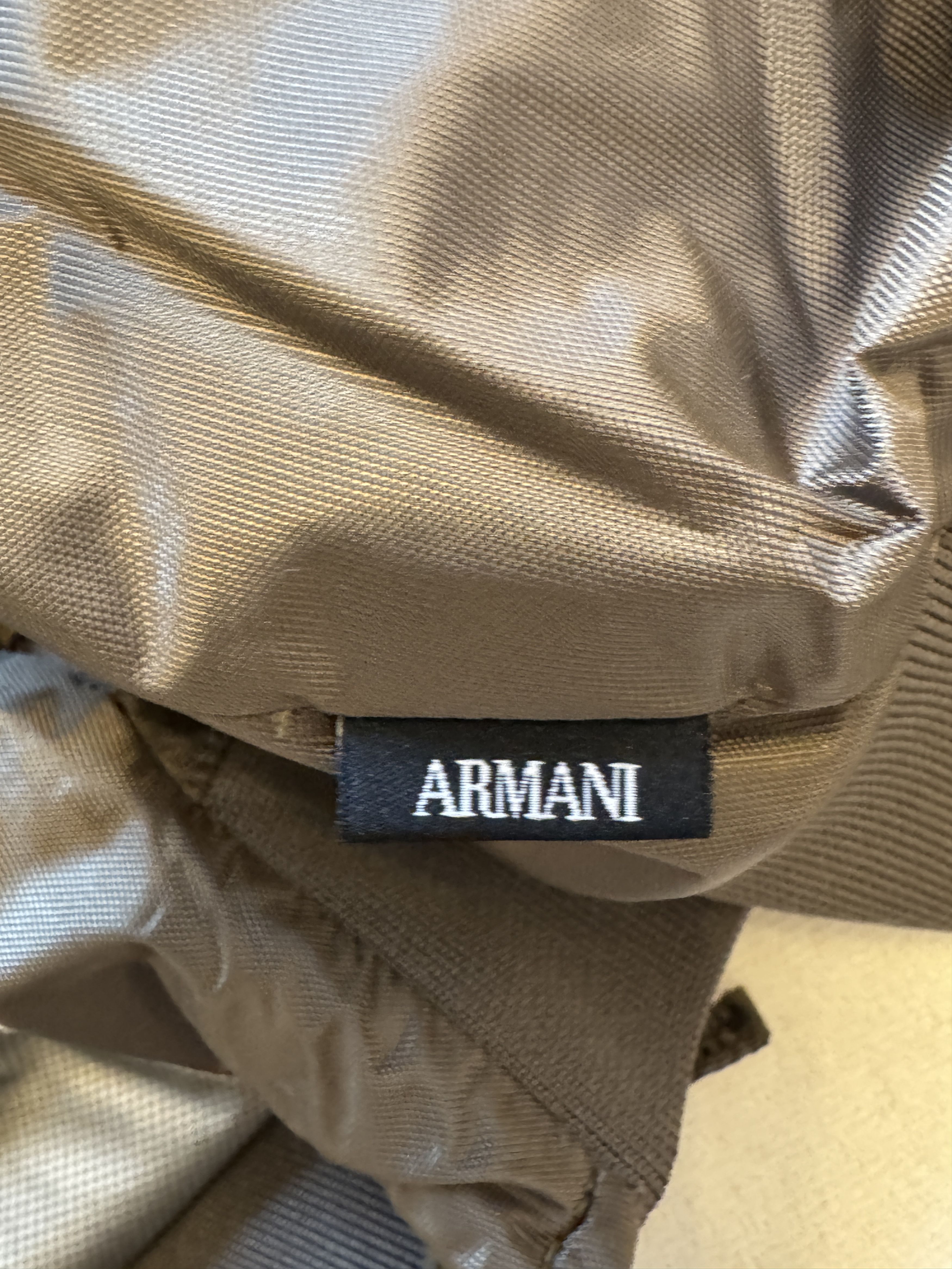 Armani Collezioni Armani Collezioni Men's Brown Packable Bomber Jacket Size US M / EU 48-50 / 2 - 7 Thumbnail
