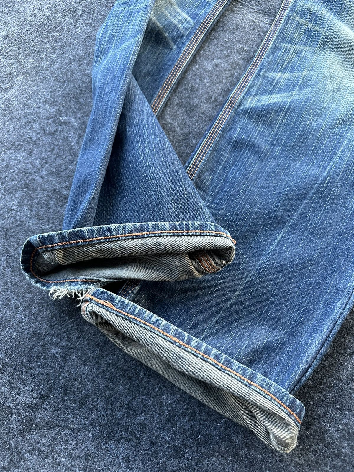 Edwin Vintage Mudwash Edwin Exclusive Flare Denim 30x33 D343 Size US 30 / EU 46 - 13 Thumbnail