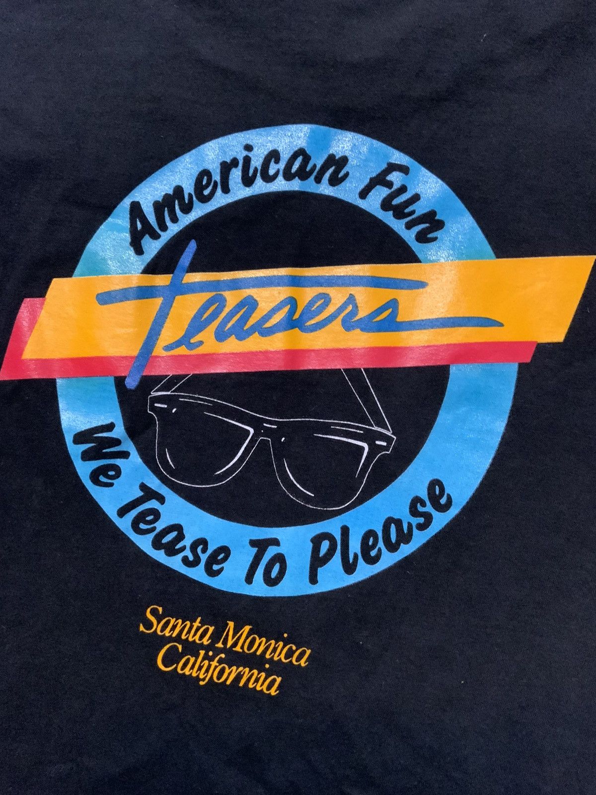Vintage VTG 90s Teasers Santa Monica Bar Single Stitch T-Shirt Size US XL / EU 56 / 4 - 1 Thumbnail