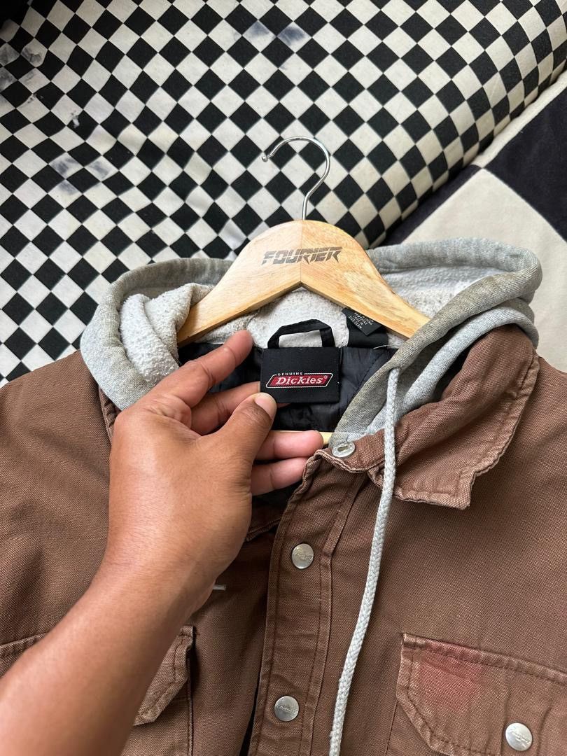 Dickies × Vintage DICKIES HOODED JACKET Size US XXL / EU 58 / 5 - 2 Thumbnail