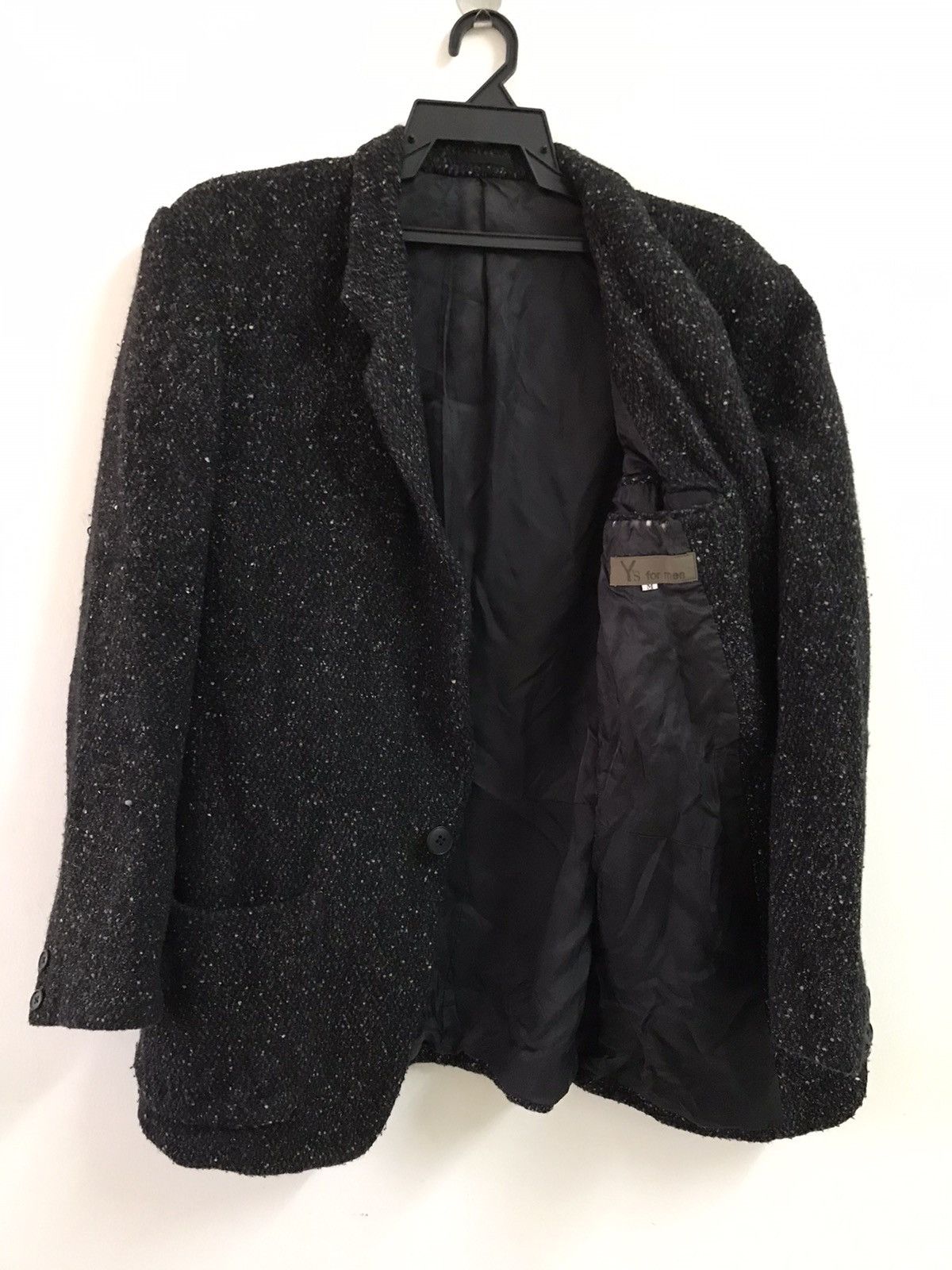 Y's for Men × Yohji Yamamoto Y’s For Men Yohji Yamamoto Wool Coat Jacket Size US M / EU 48-50 / 2 - 10 Thumbnail
