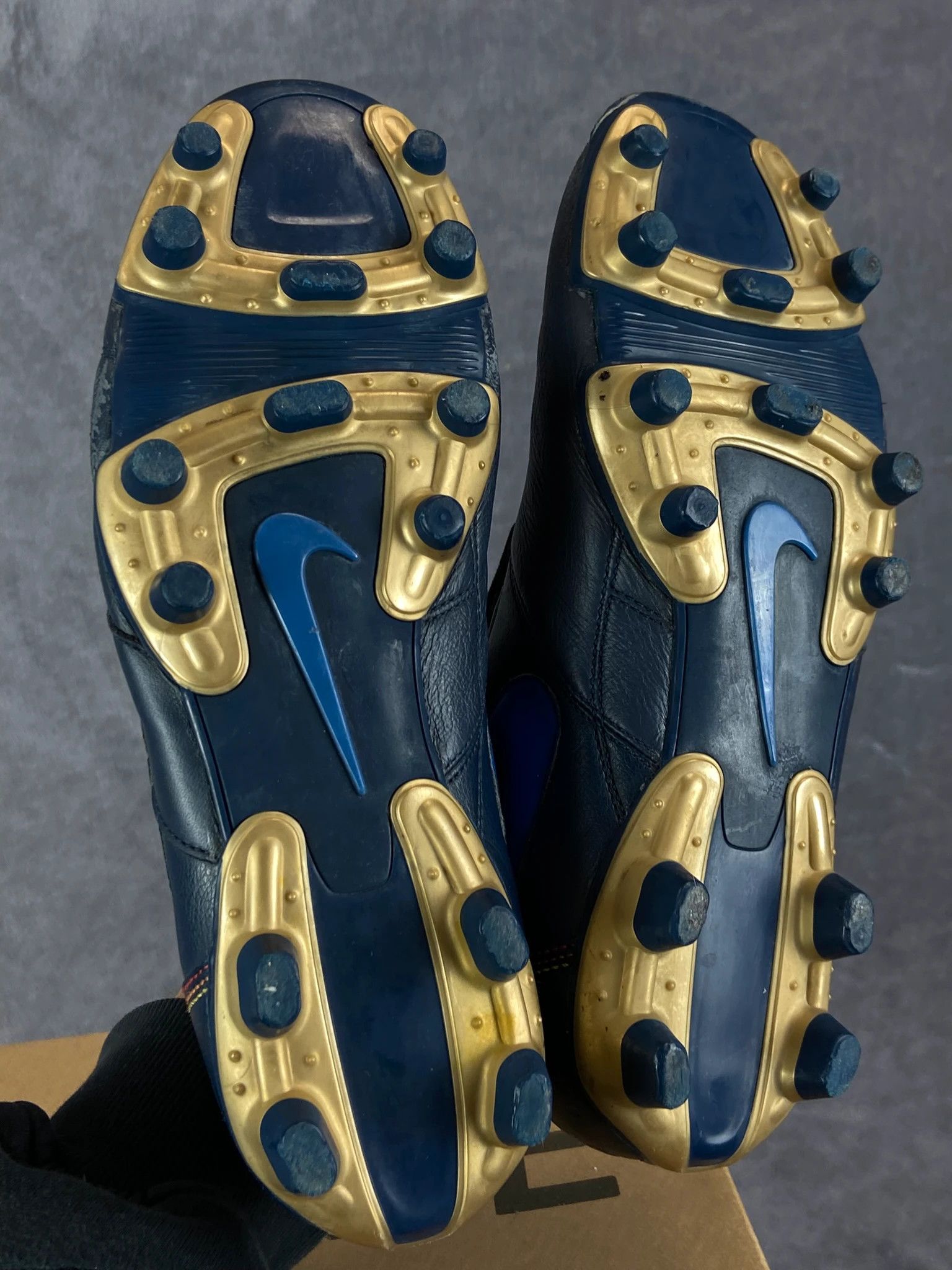 Nike Nike Black Leather Football Boots EU 38 Size US 9 / EU 42 - 6 Thumbnail