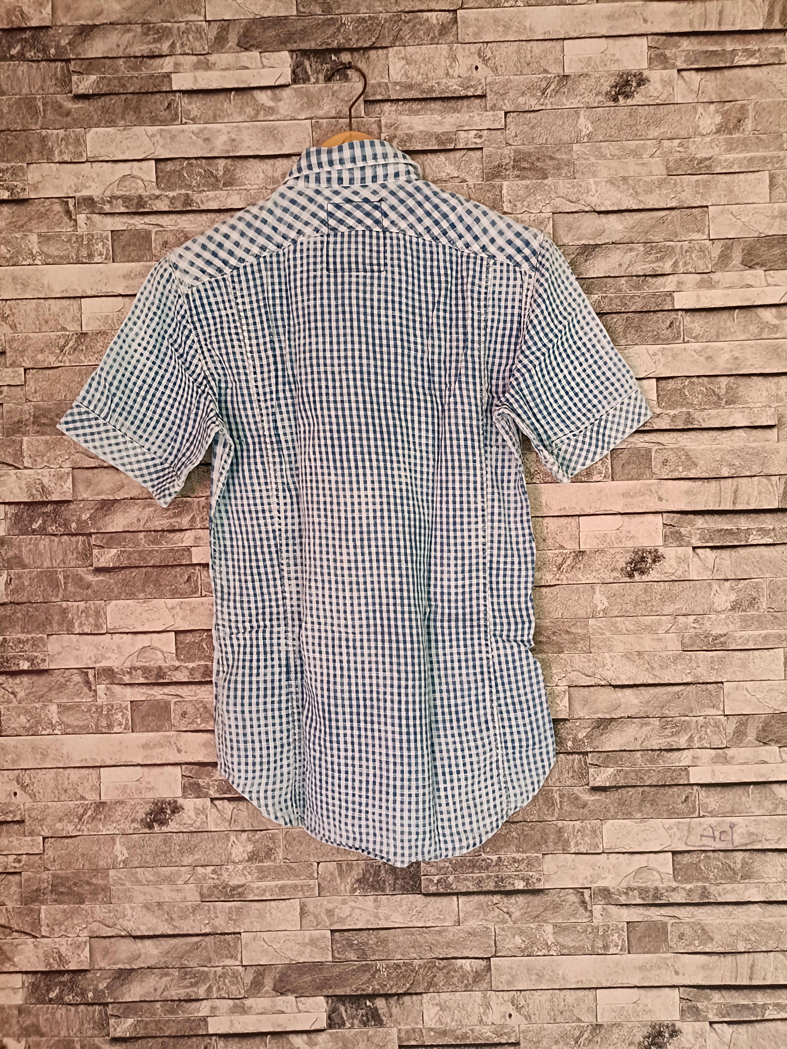 G-Star × Vintage Vintage g star raw gingham shirt Size US XXS / EU 40 - 5 Thumbnail