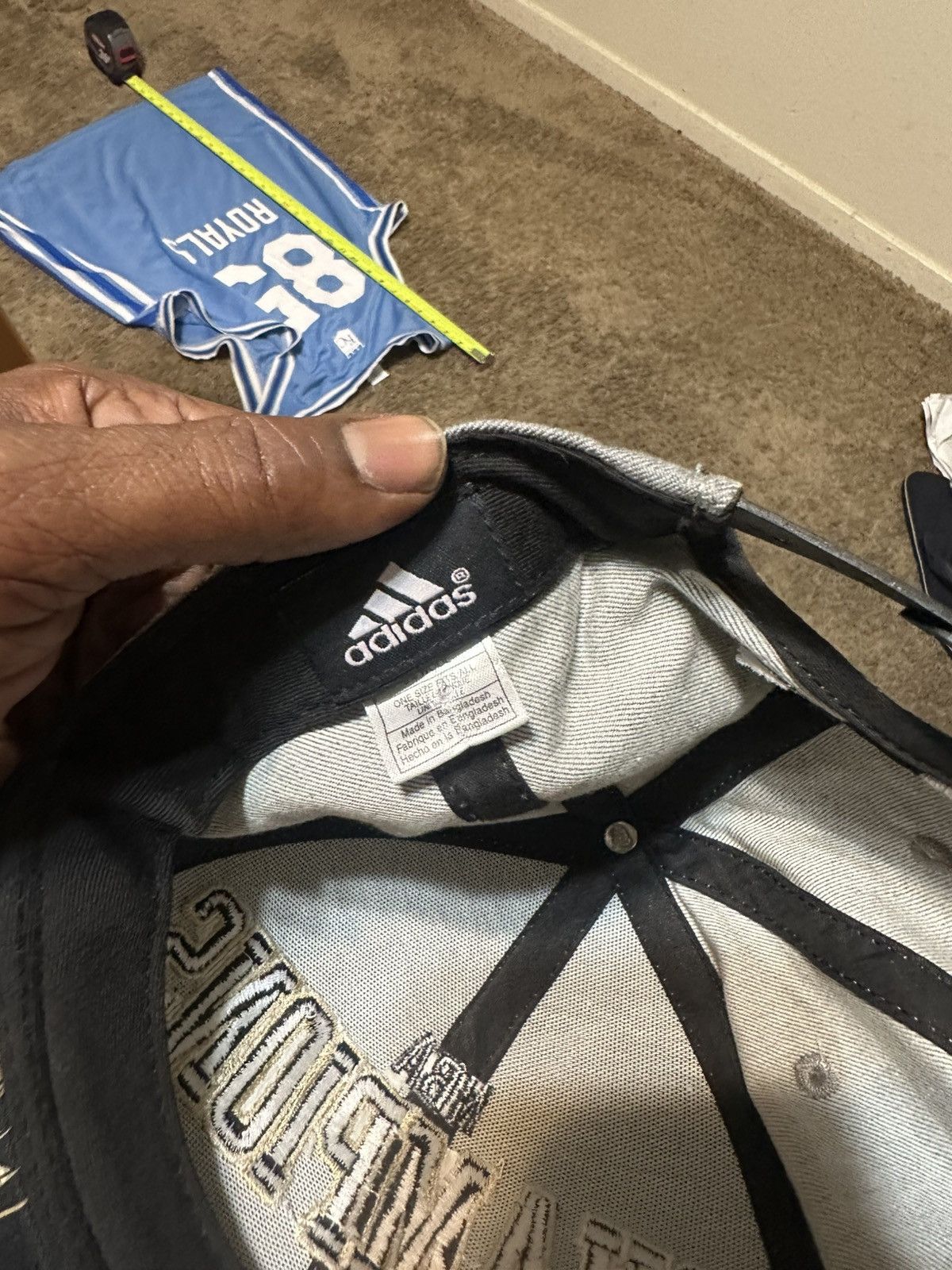 NBA Vintage Adidas NBA Dallas Mavericks “Championship” hat 00s Size ONE SIZE - 7 Thumbnail