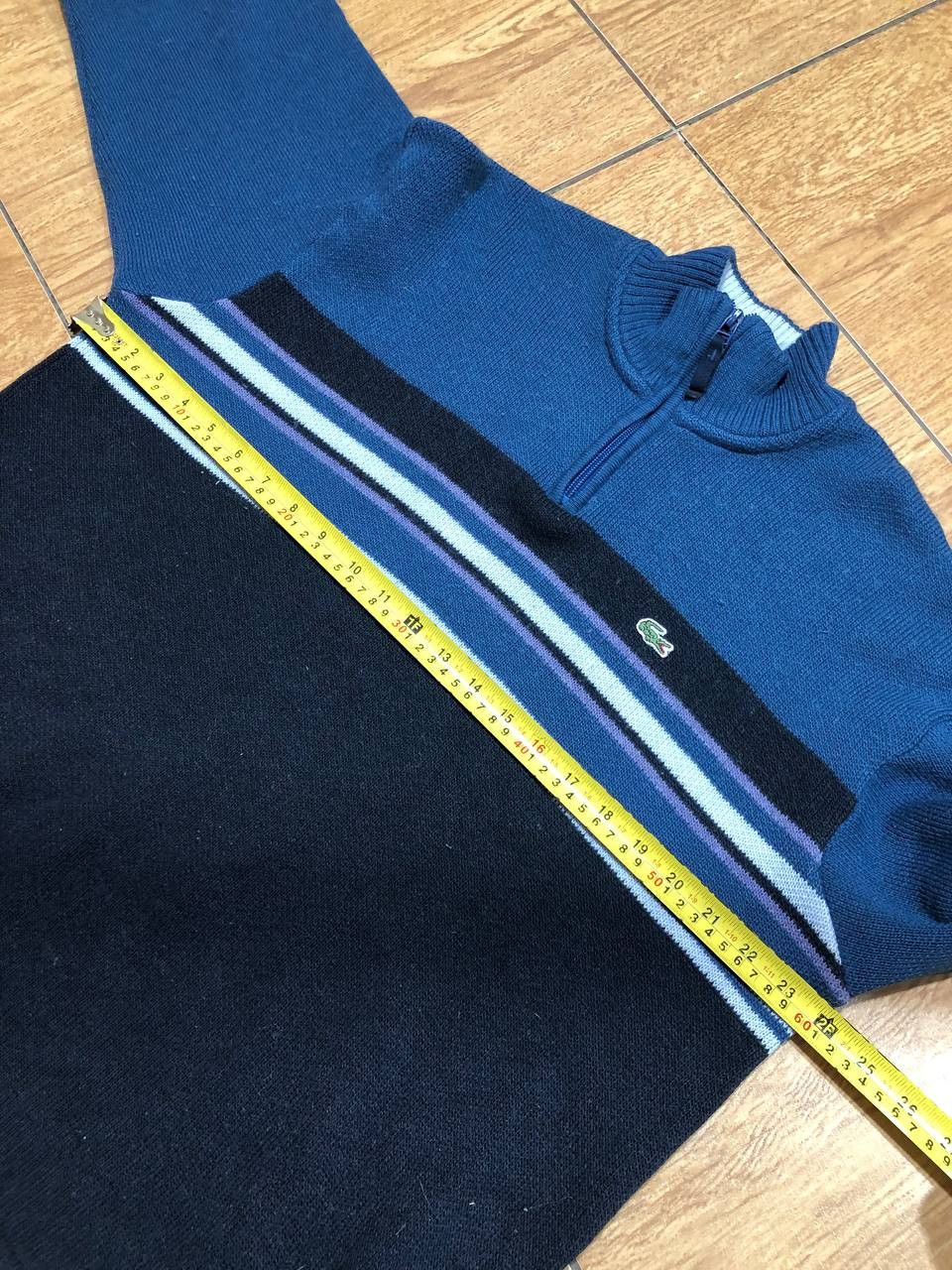 Lacoste Vintage Lacoste Y2K Streetwear Long Sleeve KNIT SWEATER Size US XXL / EU 58 / 5 - 10 Thumbnail