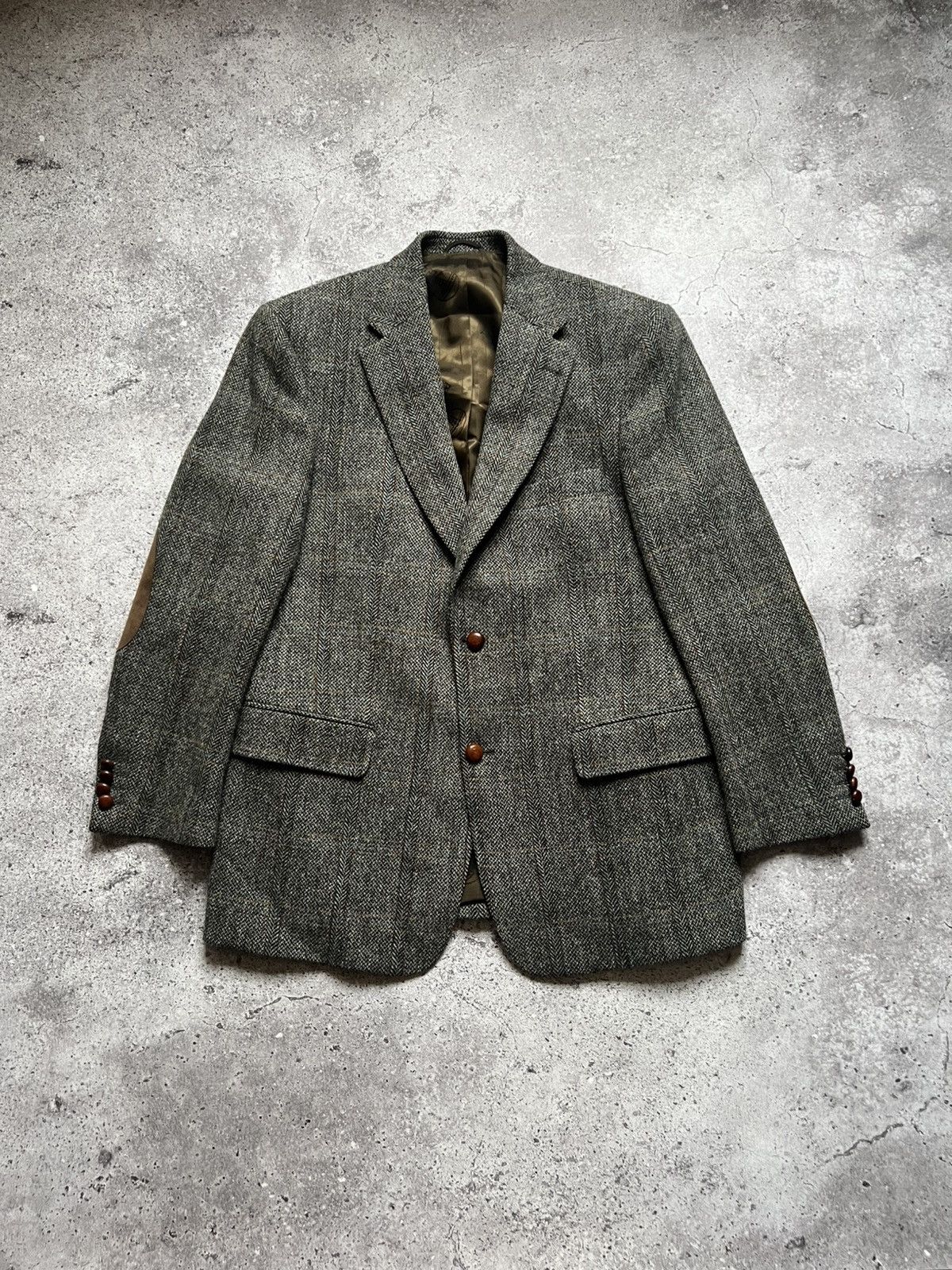 Harris Tweed Harris Tweed Mario Barutti Wool Blazer Jacket Men's Size 40L - 1 Thumbnail