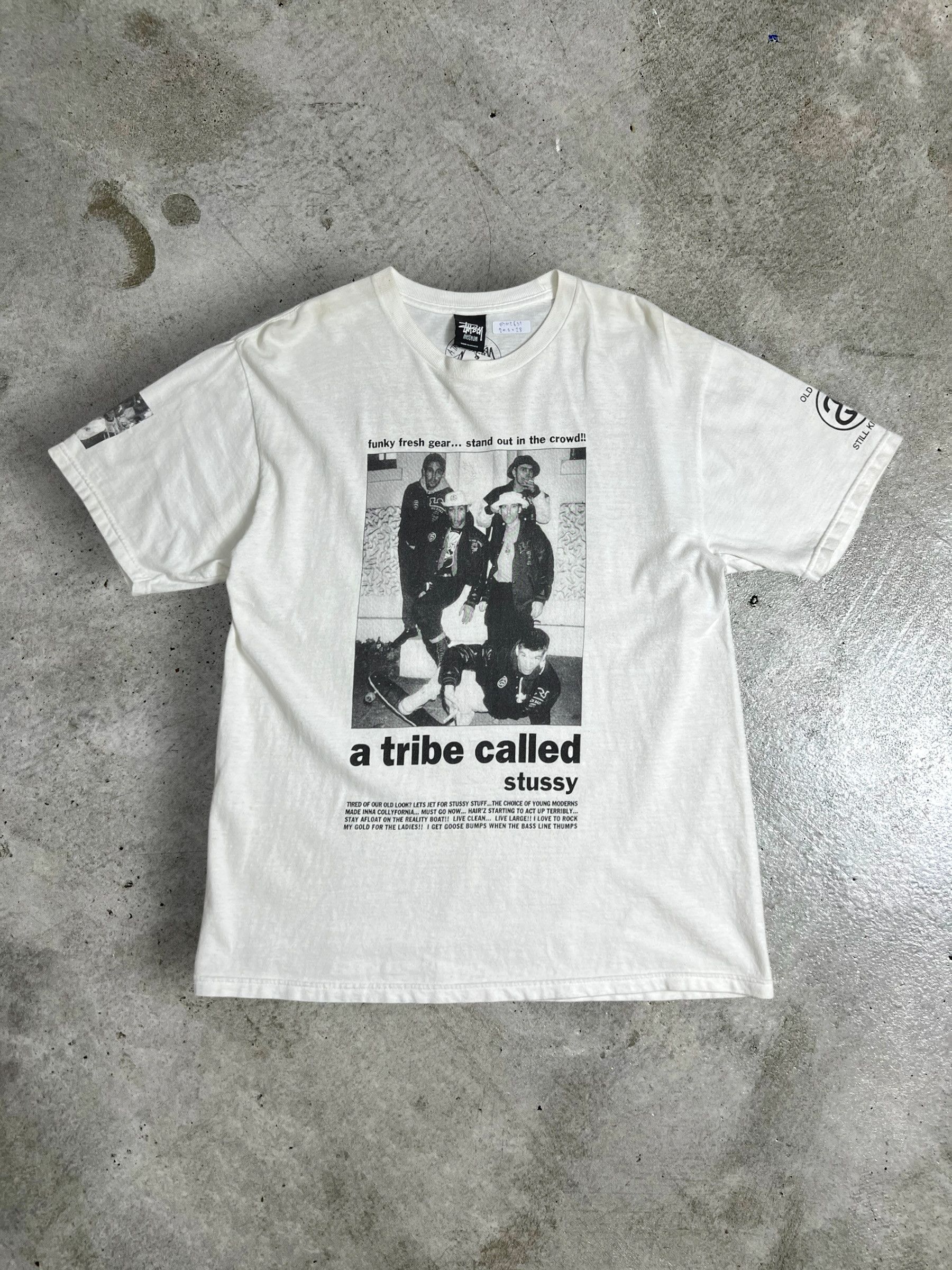 Stussy Stussy A Tribe Called Quest Award Tour Tee | Grailed