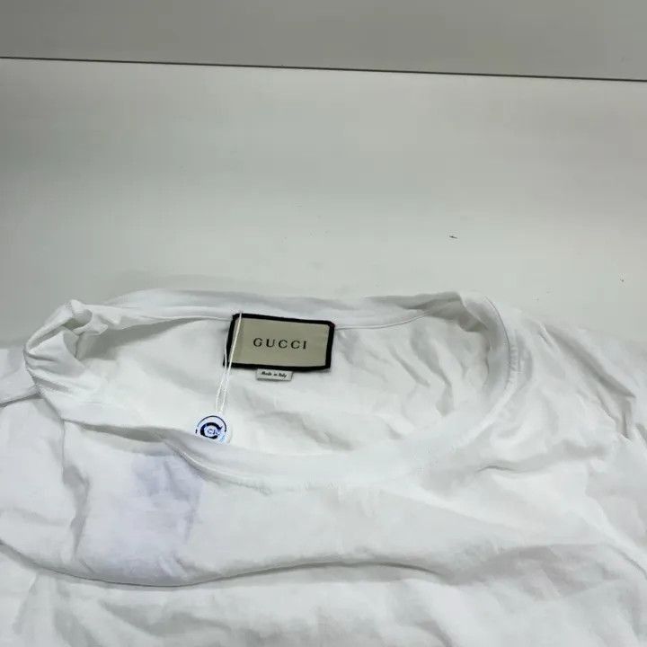 Gucci Gucci Gucci Large Logo Vintage Style T-Shirt -2506 Size US XL / EU 56 / 4 - 8 Thumbnail