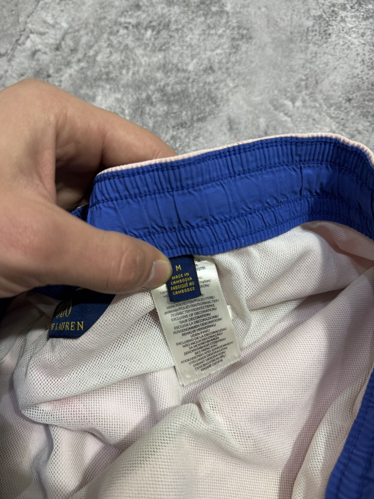 Polo Ralph Lauren × Vintage Polo Ralph Lauren Swim Trunks Shorts Beach Size US 32 / EU 48 - 6 Thumbnail