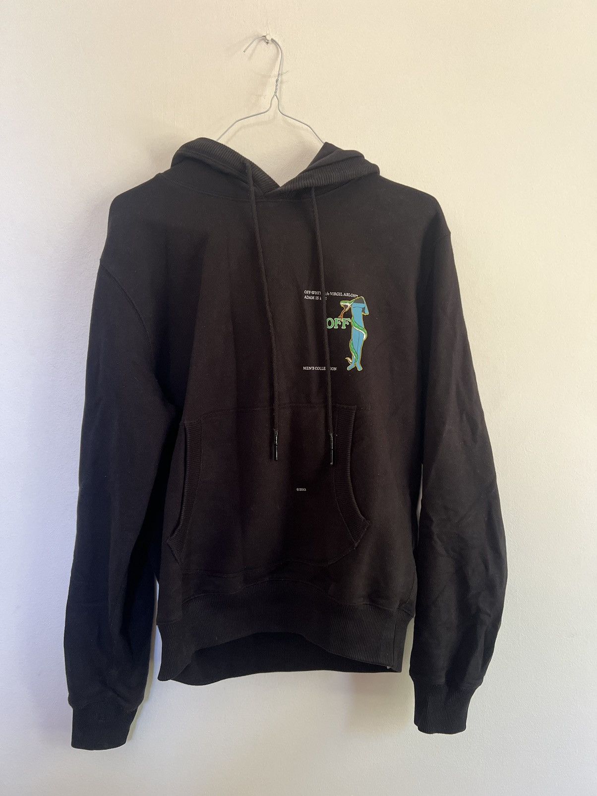 Off-White Off white Adam is Eve Print Hoodie Size US M / EU 48-50 / 2 - 2 Thumbnail