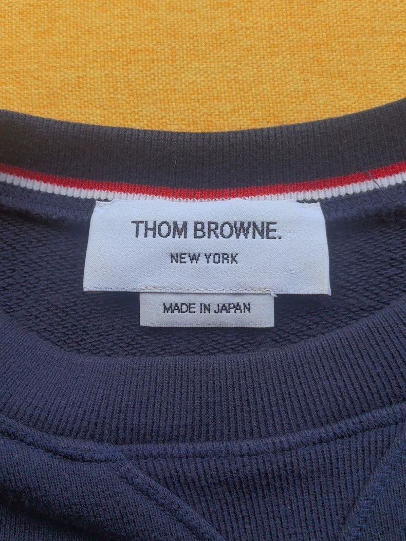 Thom Browne Thom Browne Round neck hoodie Size US XS / EU 42 / 0 - 3 Thumbnail
