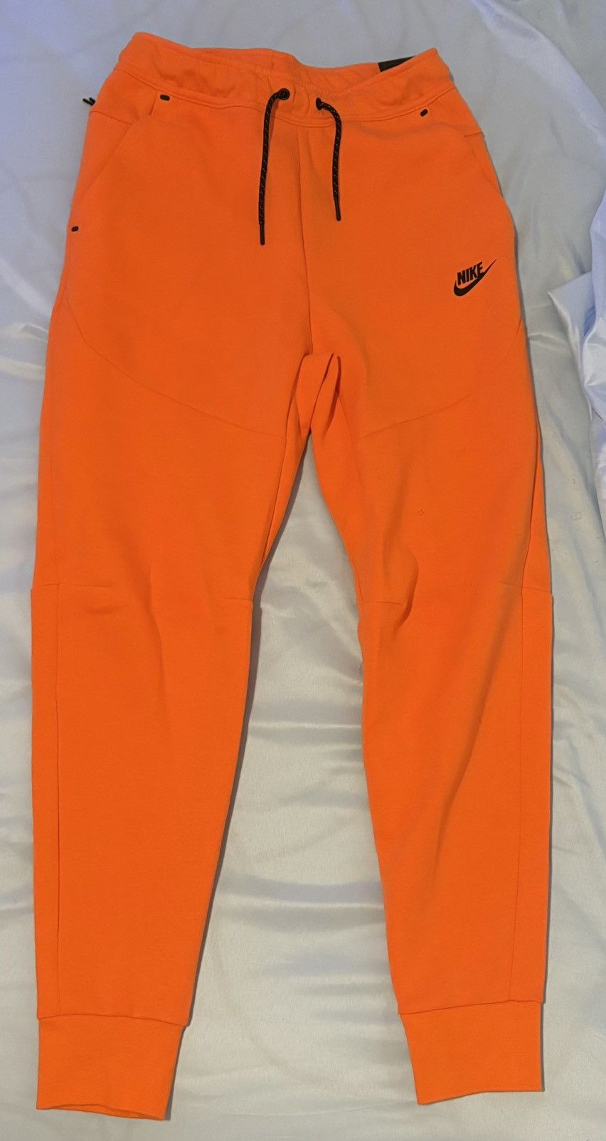 Rare Nike Tech fleece Joggers Orange 2020 Release XS