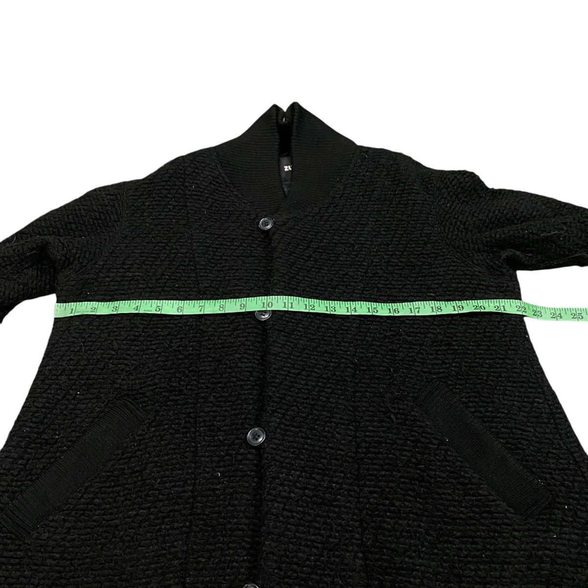 Issey Miyake × Japanese Brand × Zucca Vintage Issey Miyake Zucca Button Jacket M Size Black Colour Size US M / EU 48-50 / 2 - 11 Thumbnail