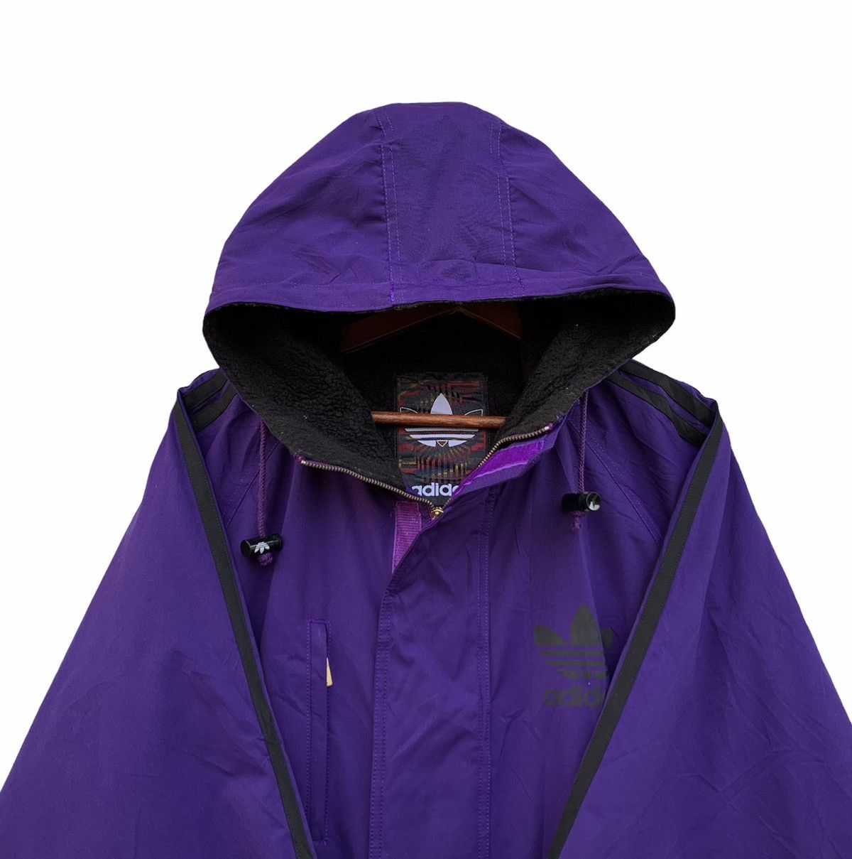 Adidas Rare! 94/95 F/W Sample Vintage Adidas Long Jacket Big Logo Size US XL / EU 56 / 4 - 7 Thumbnail