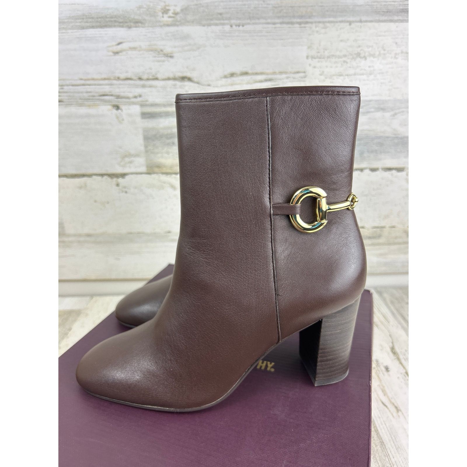 Johnston & Murphy Johnston & Murphy Charlotte womens 8 1/2 brown ankle boot Size US 8.5 / IT 38.5 - 5 Thumbnail