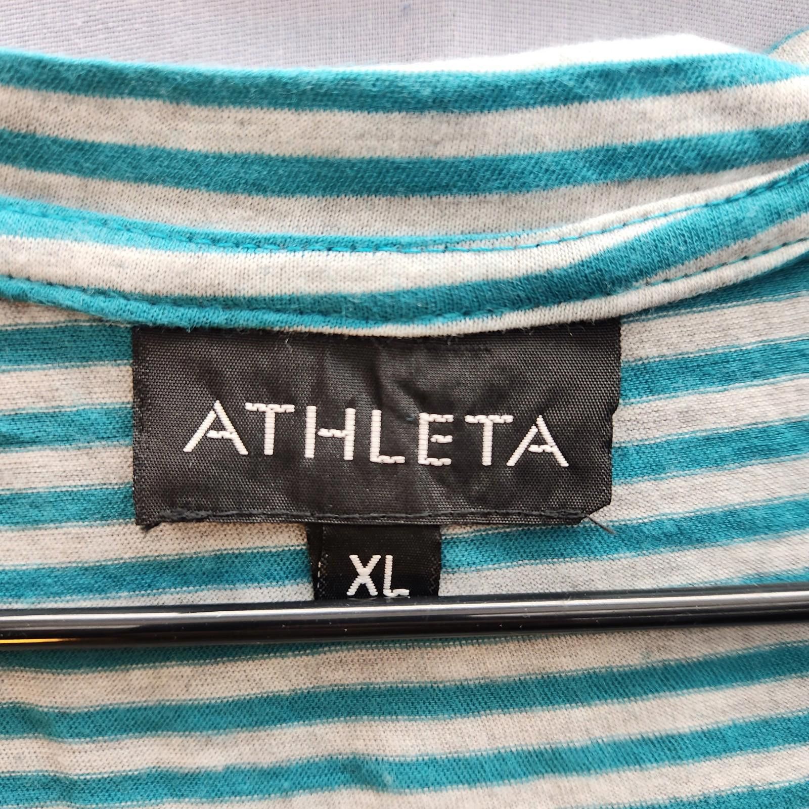 Designer Athleta Striped V Neck Top Size XL Size XL / US 12-14 / IT 48-50 - 6 Thumbnail